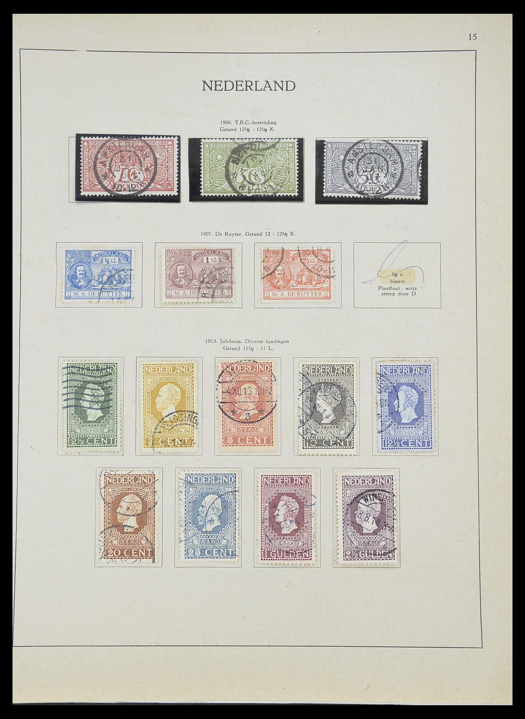 33605 031 - Stamp collection 33605 Netherlands 1852-1944.