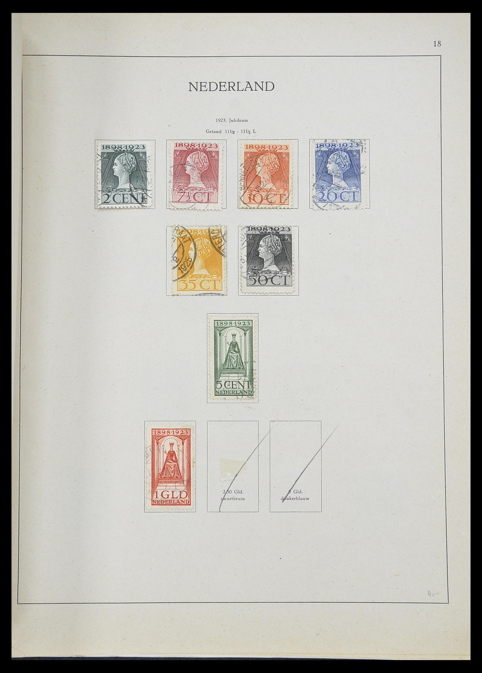 33605 034 - Stamp collection 33605 Netherlands 1852-1944.