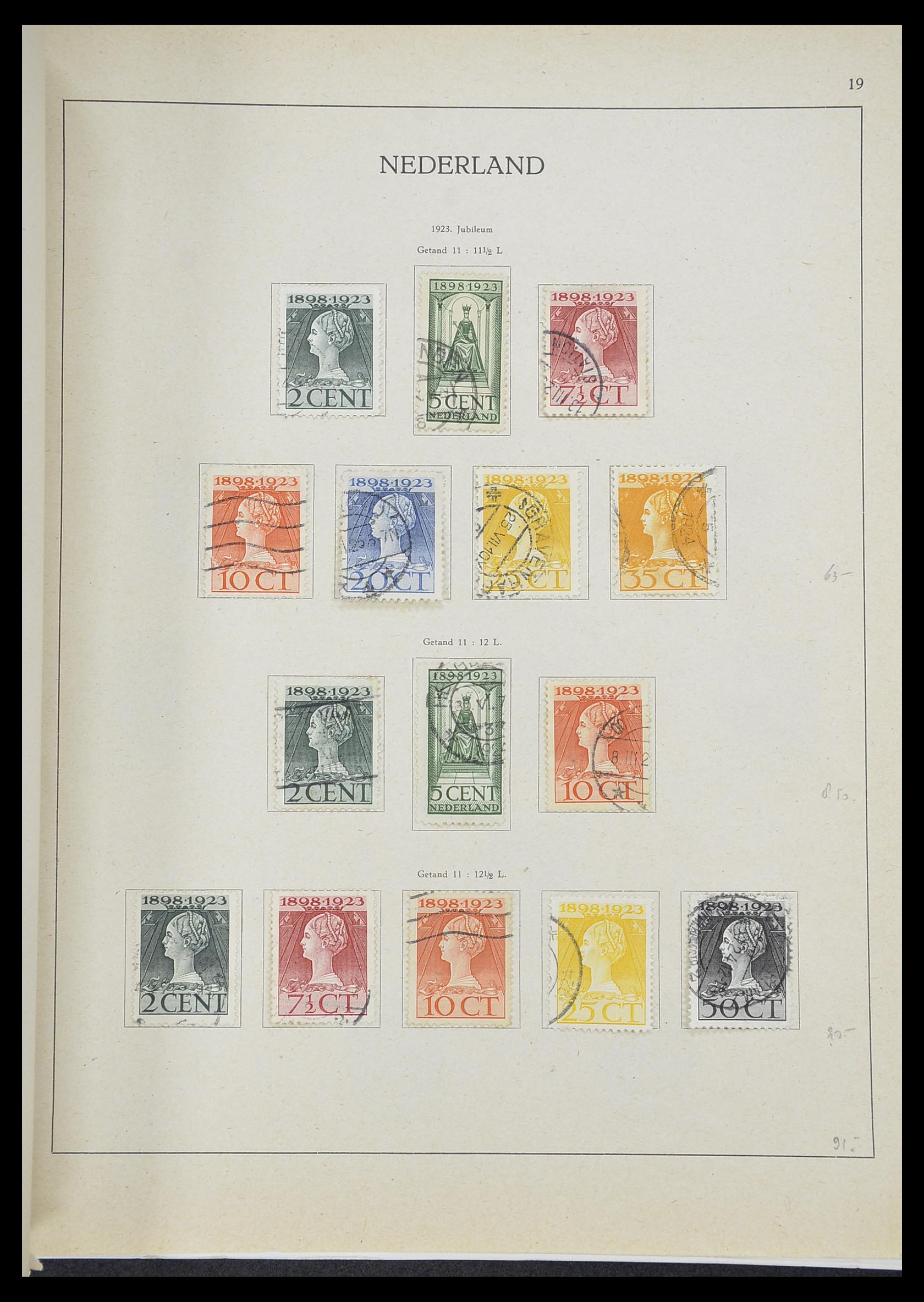 33605 035 - Stamp collection 33605 Netherlands 1852-1944.