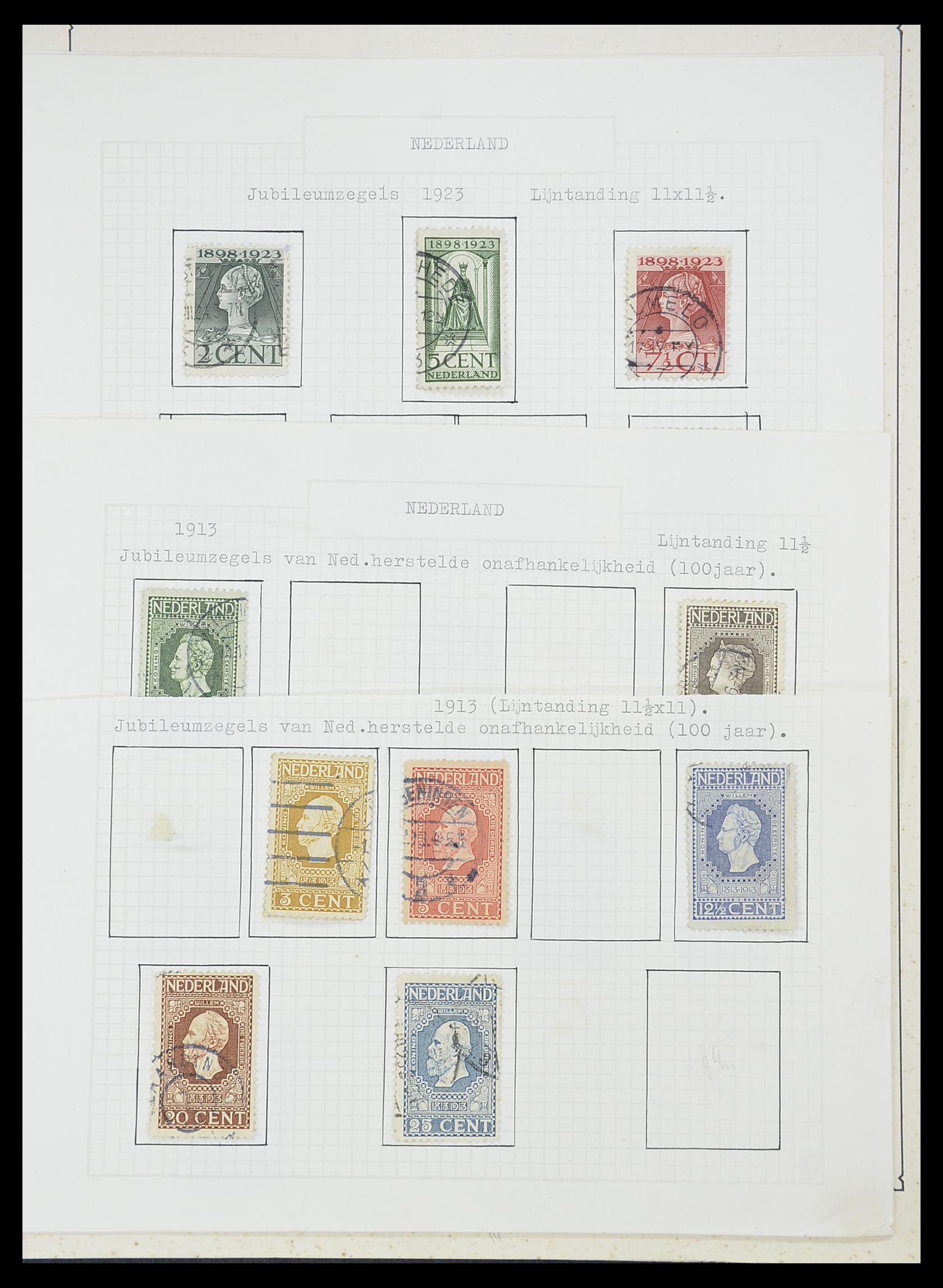33605 040 - Stamp collection 33605 Netherlands 1852-1944.
