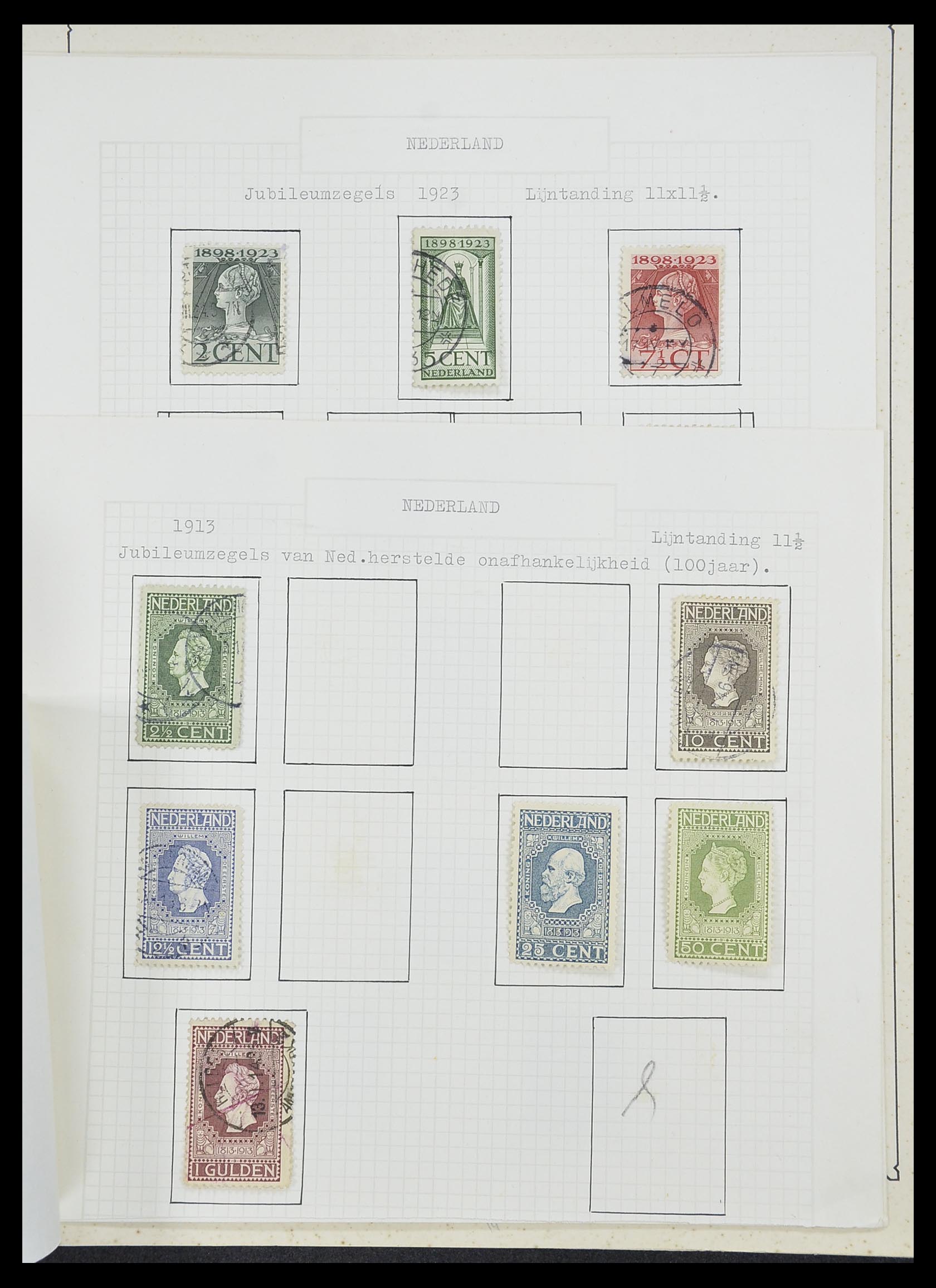 33605 041 - Stamp collection 33605 Netherlands 1852-1944.