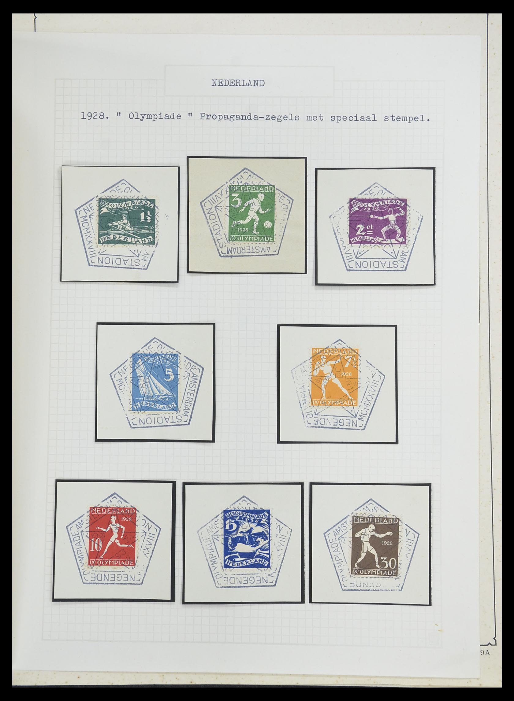 33605 045 - Stamp collection 33605 Netherlands 1852-1944.