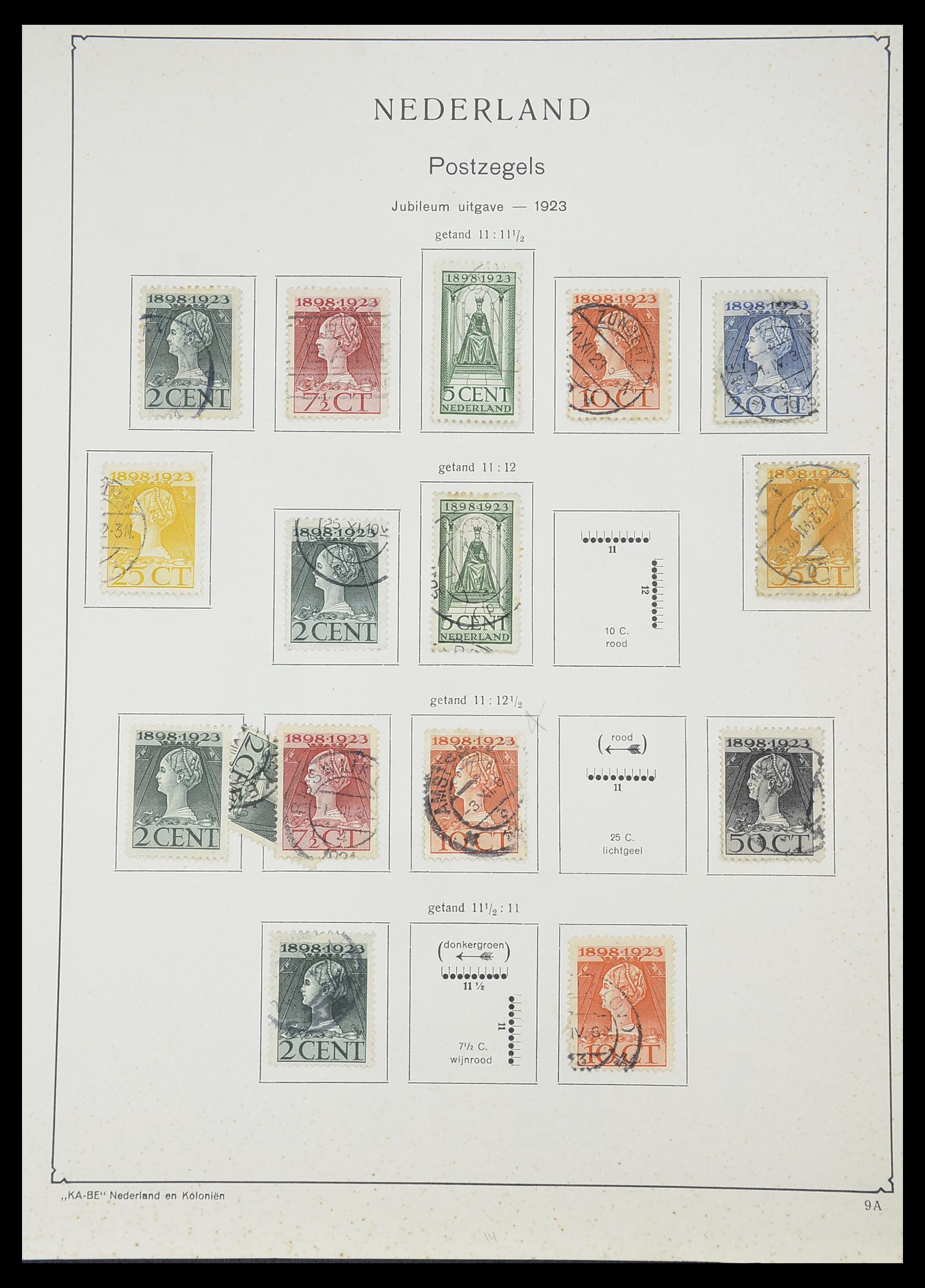 33605 046 - Stamp collection 33605 Netherlands 1852-1944.