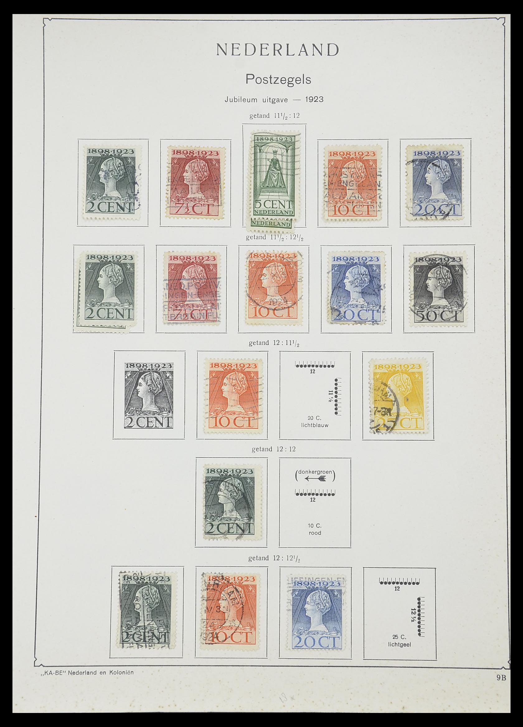 33605 047 - Stamp collection 33605 Netherlands 1852-1944.