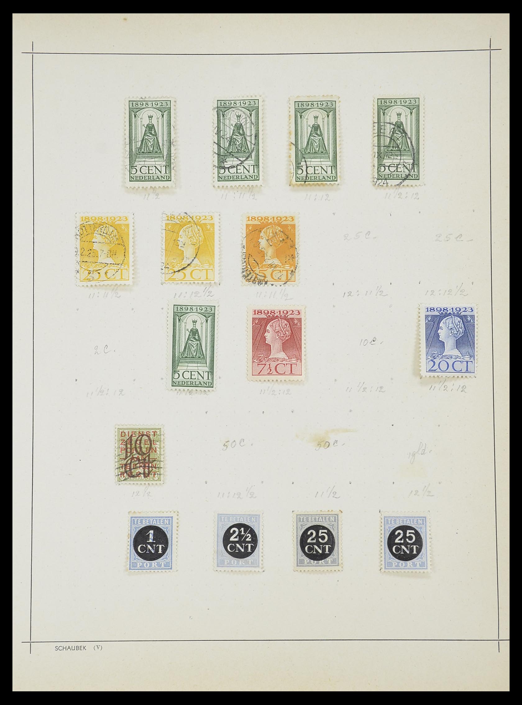 33605 052 - Stamp collection 33605 Netherlands 1852-1944.
