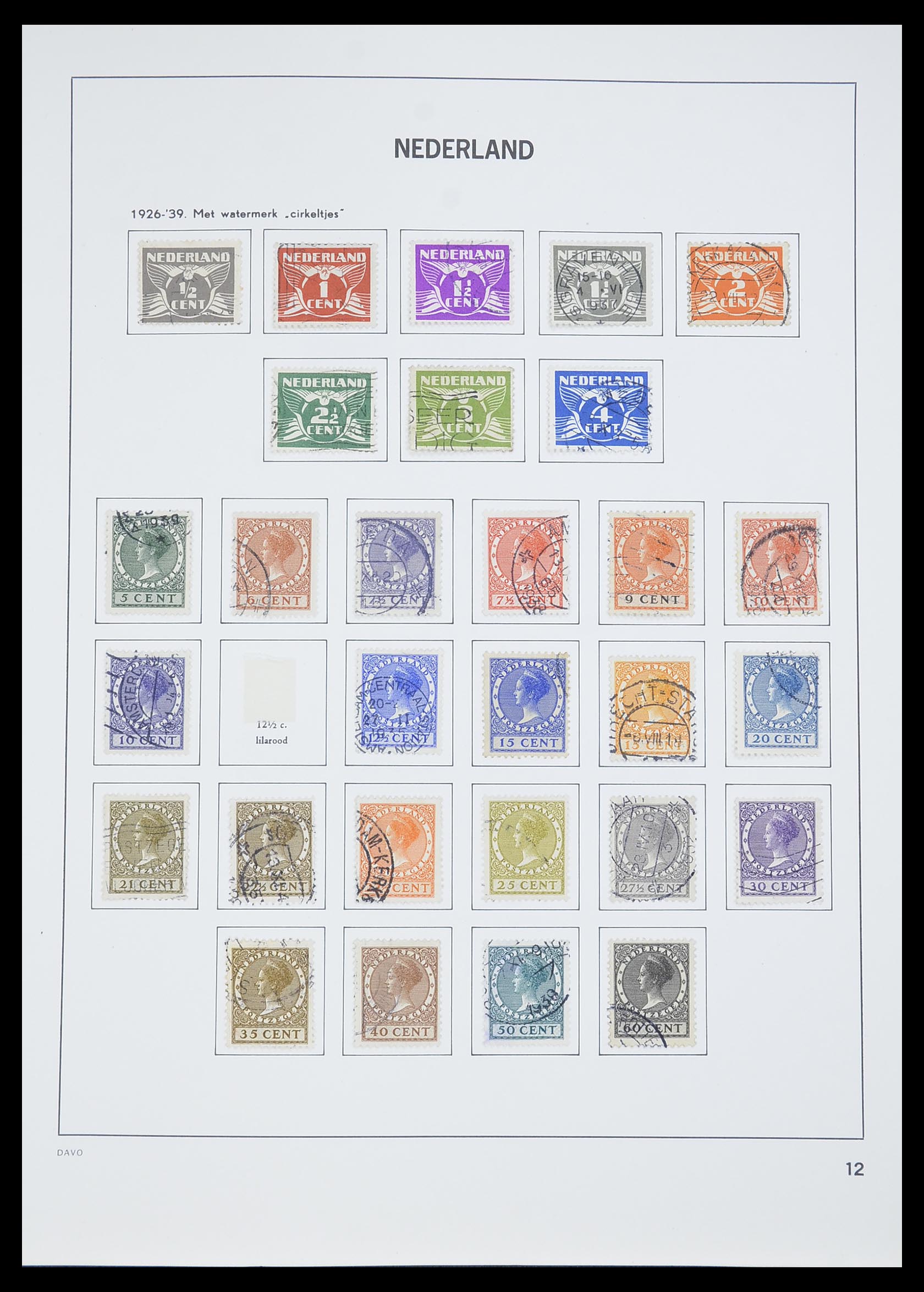 33605 062 - Stamp collection 33605 Netherlands 1852-1944.