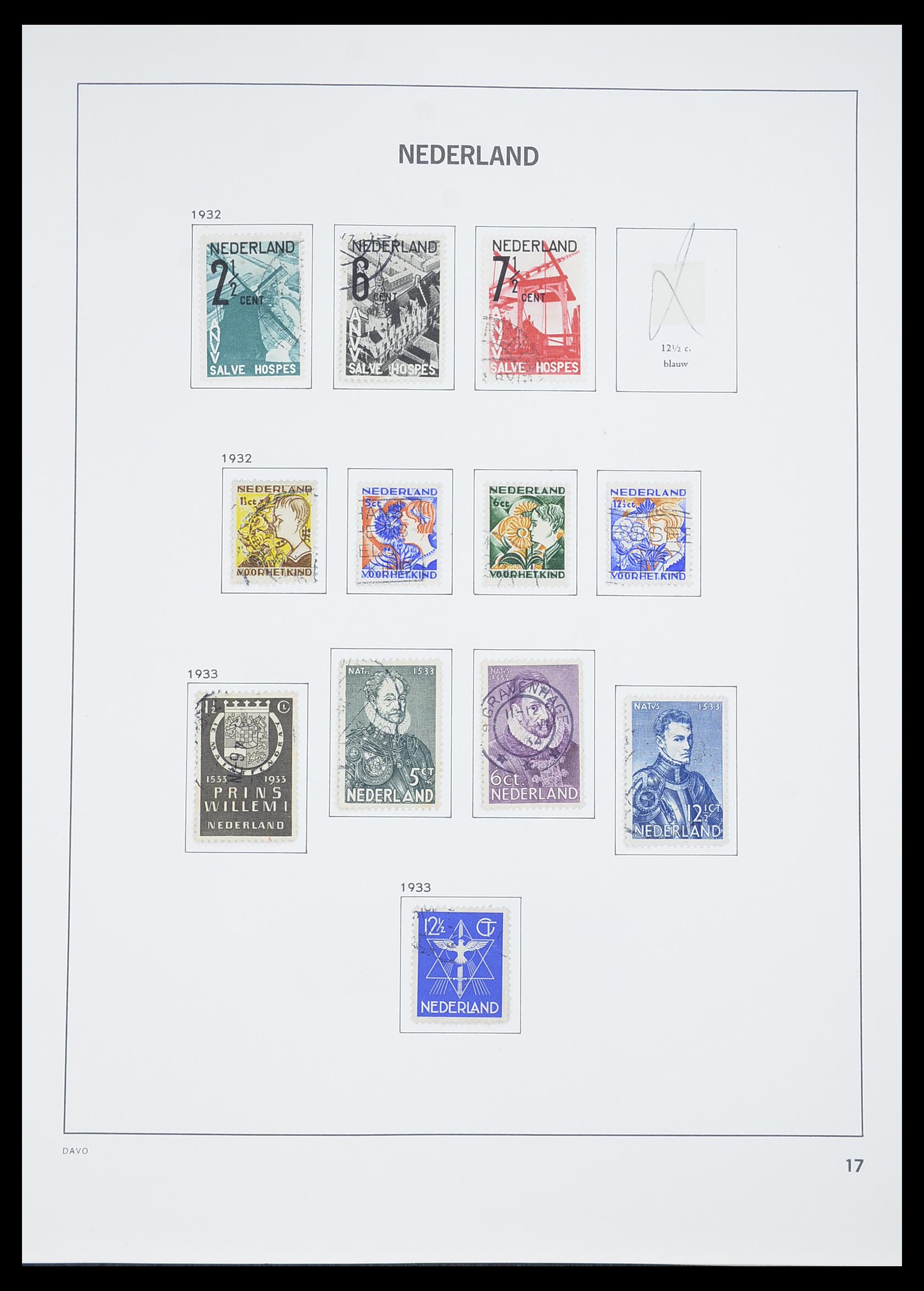 33605 067 - Stamp collection 33605 Netherlands 1852-1944.