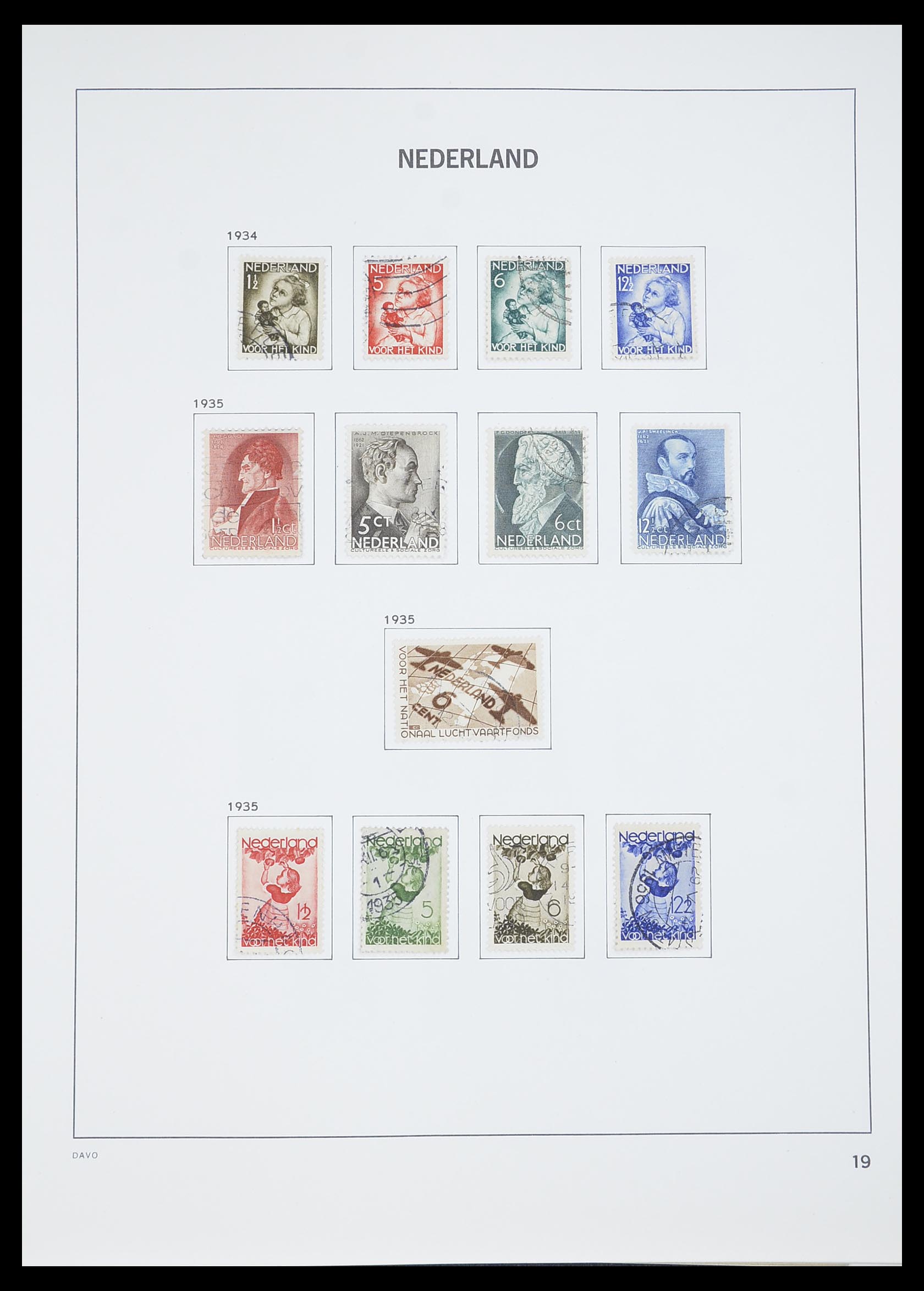 33605 069 - Stamp collection 33605 Netherlands 1852-1944.