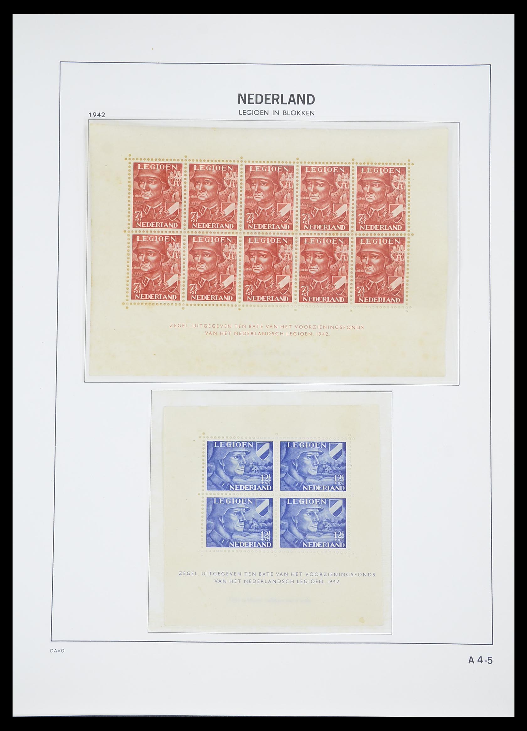 33605 098 - Stamp collection 33605 Netherlands 1852-1944.
