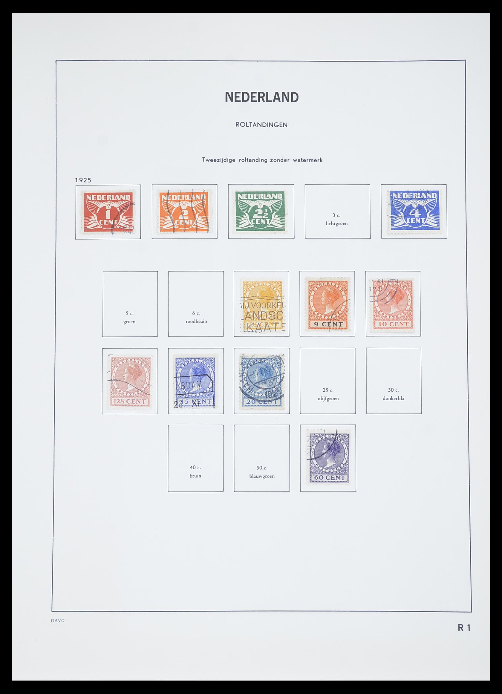 33605 099 - Stamp collection 33605 Netherlands 1852-1944.