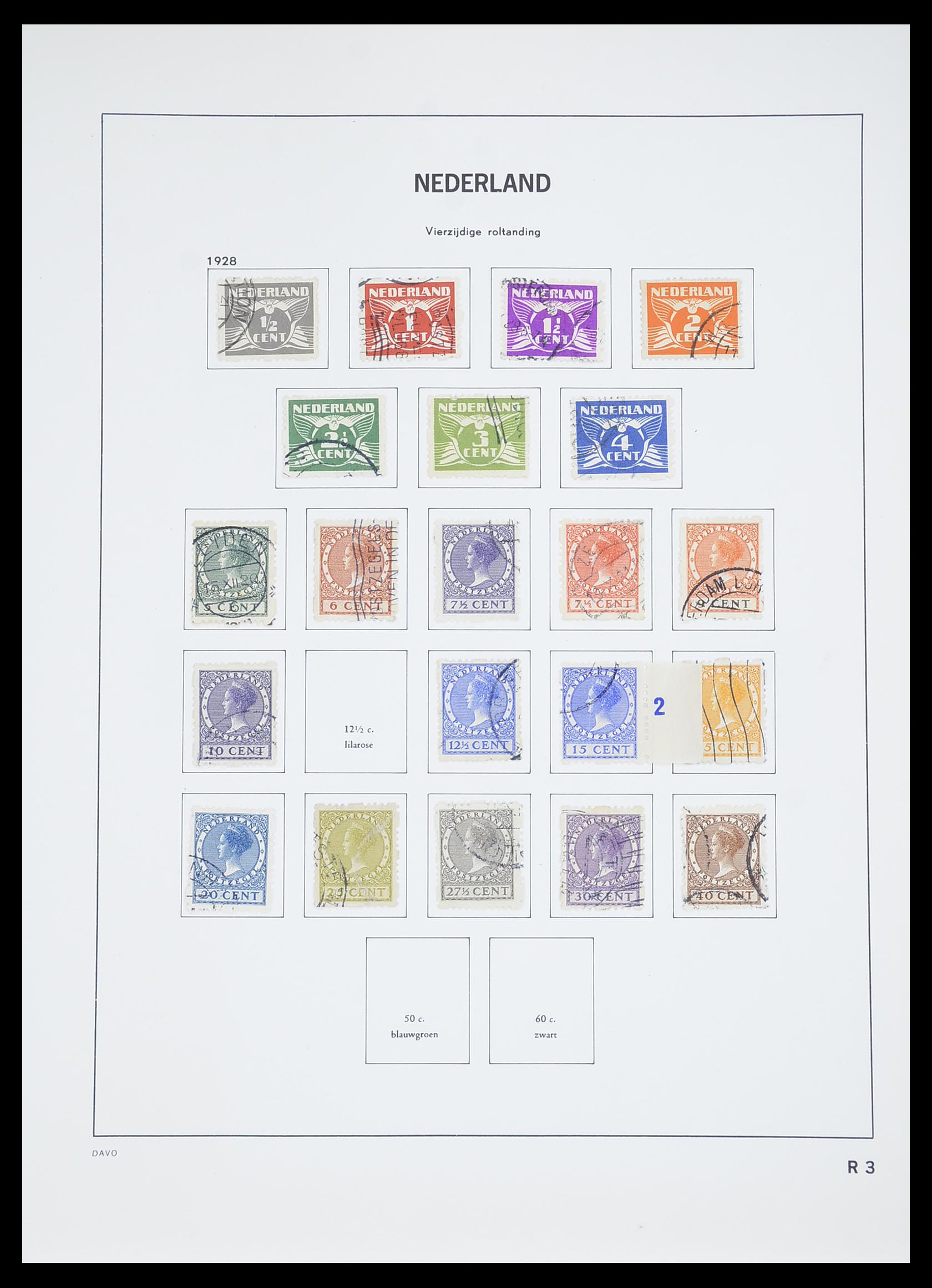 33605 101 - Stamp collection 33605 Netherlands 1852-1944.