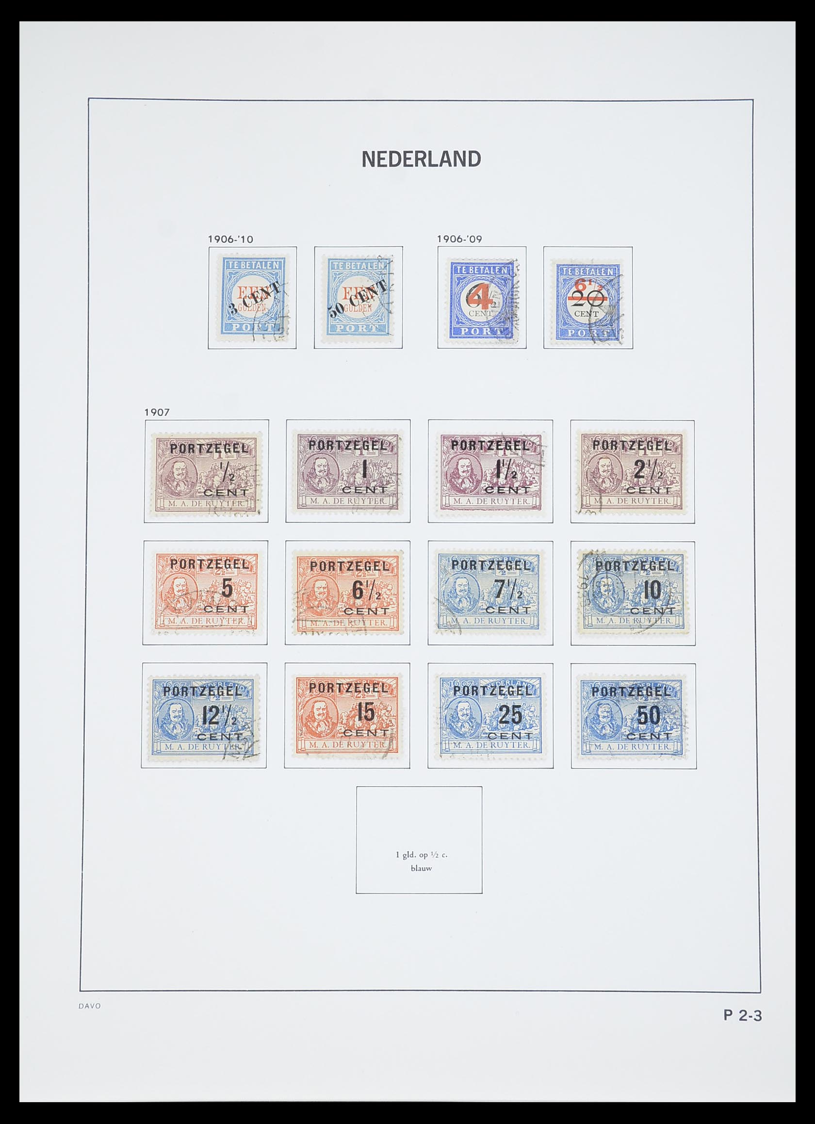 33605 106 - Stamp collection 33605 Netherlands 1852-1944.