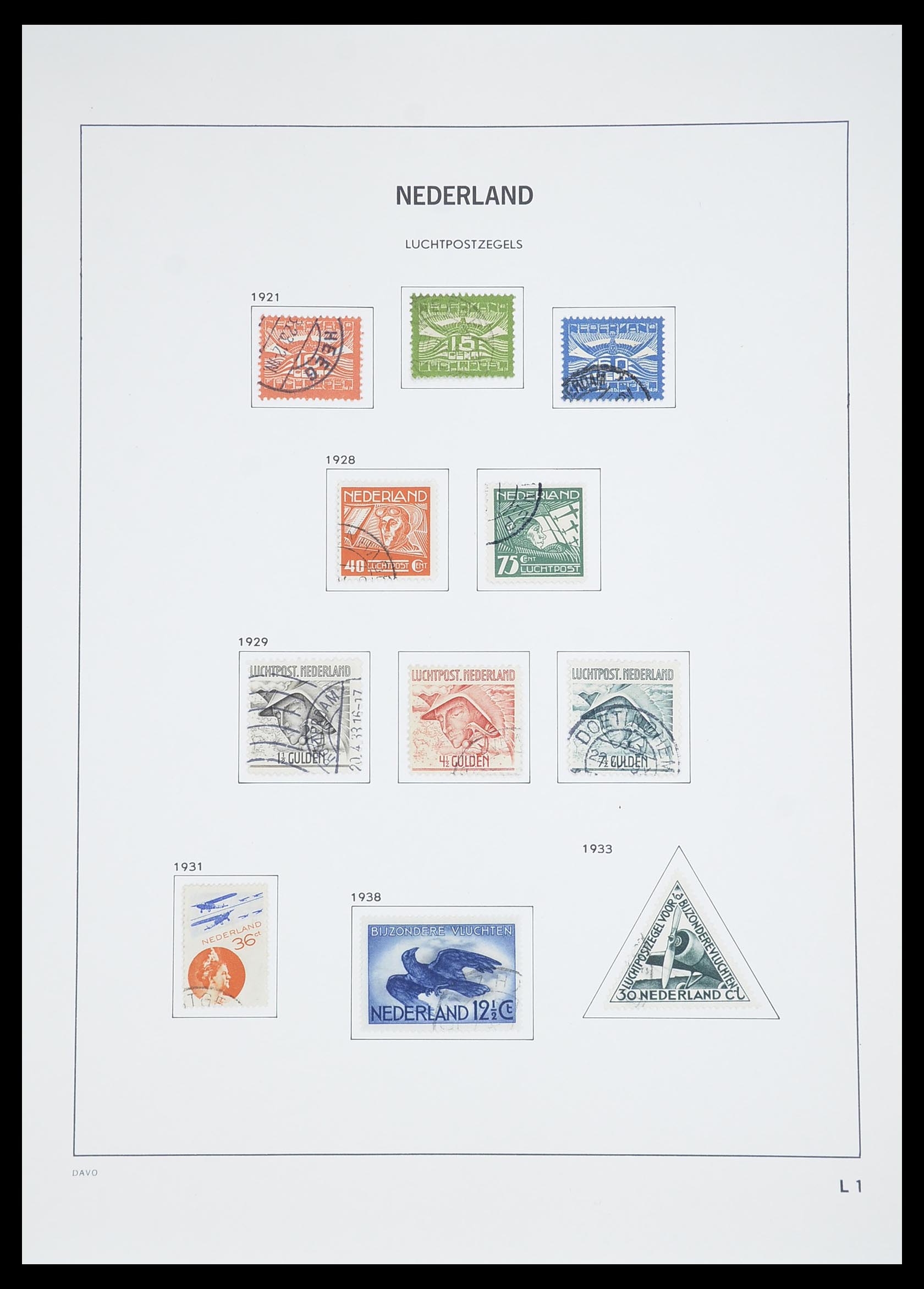 33605 112 - Stamp collection 33605 Netherlands 1852-1944.