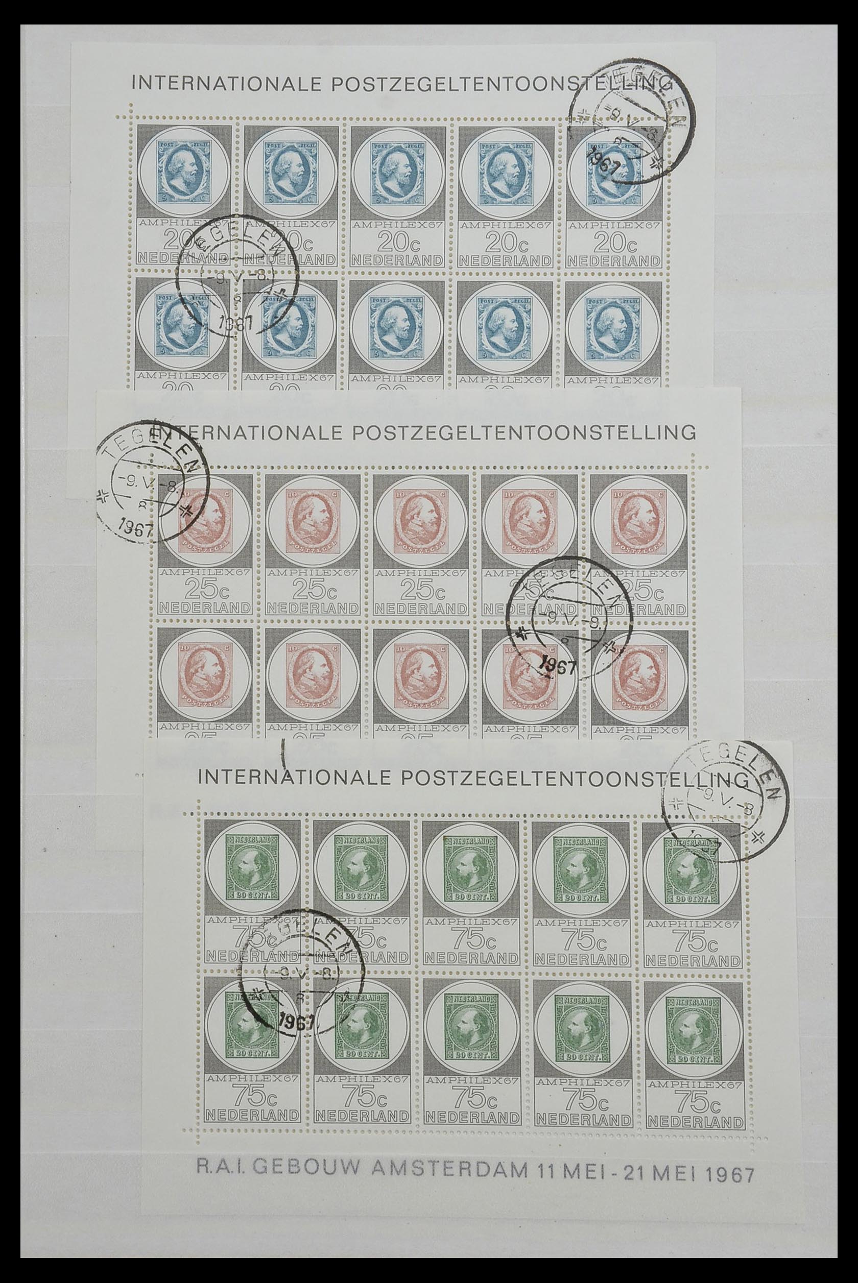 33607 009 - Stamp collection 33607 Netherlands key stamps 1852-1942.