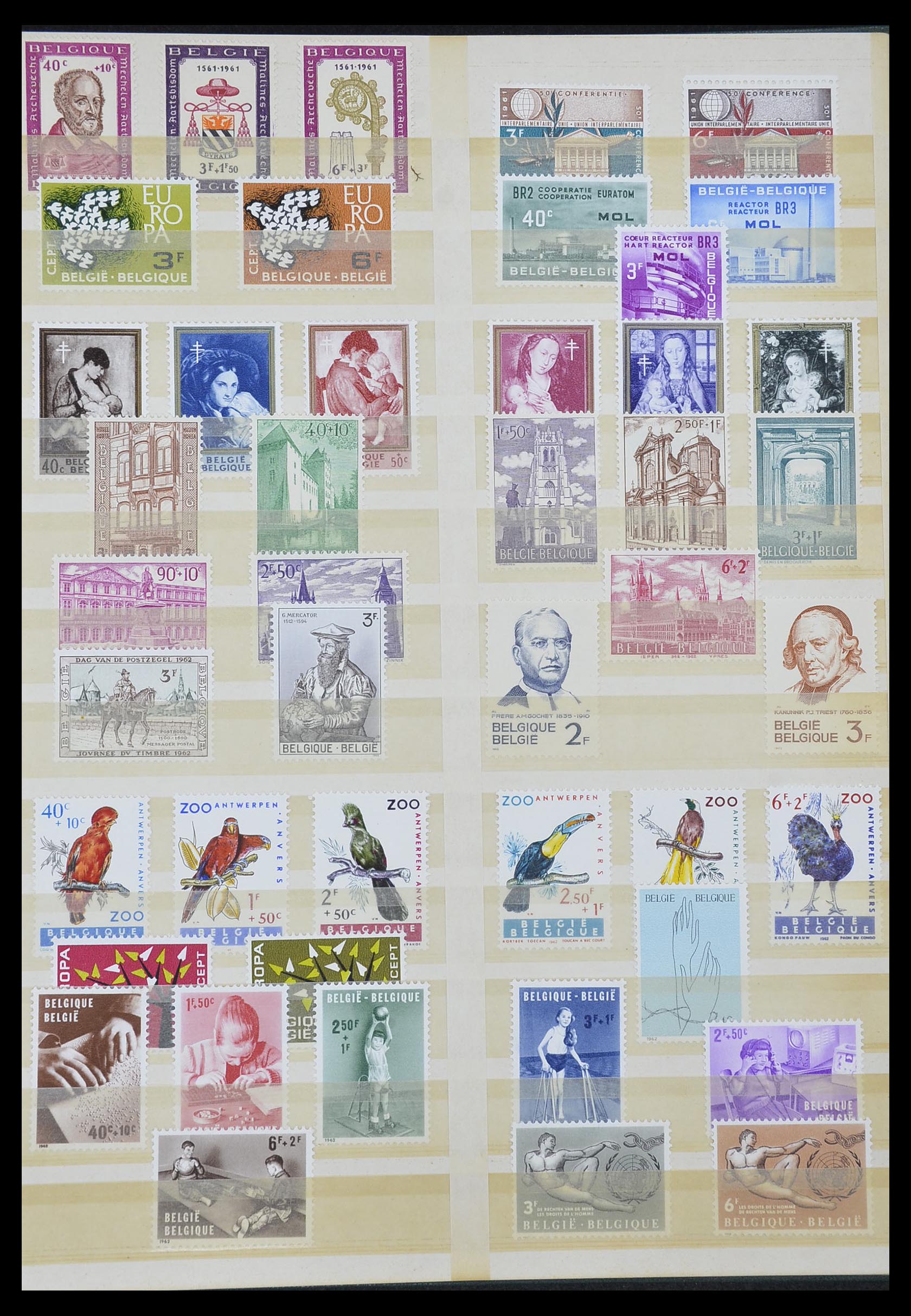 33613 005 - Stamp collection 33613 Belgium 1957-1983.