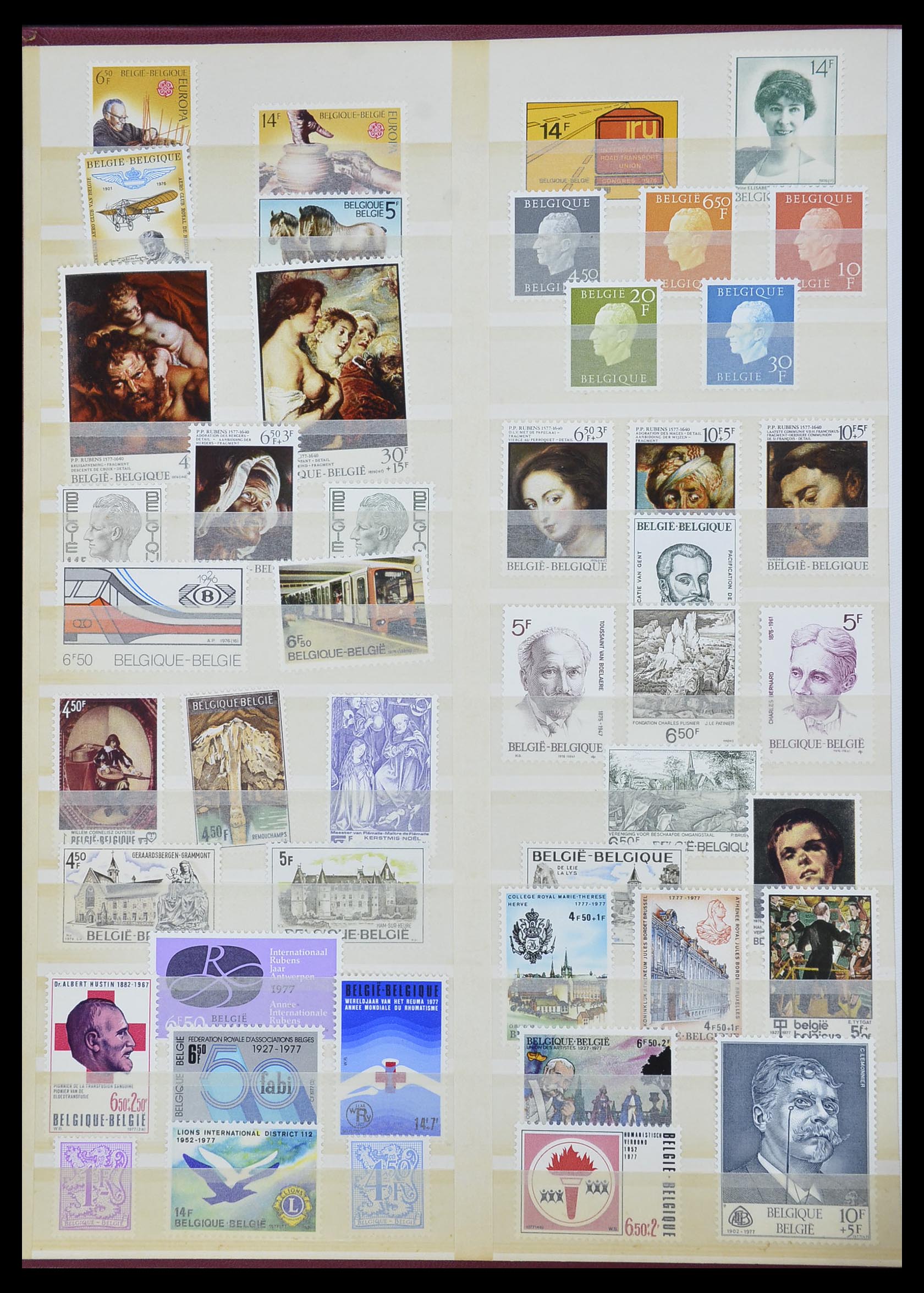 33613 020 - Stamp collection 33613 Belgium 1957-1983.