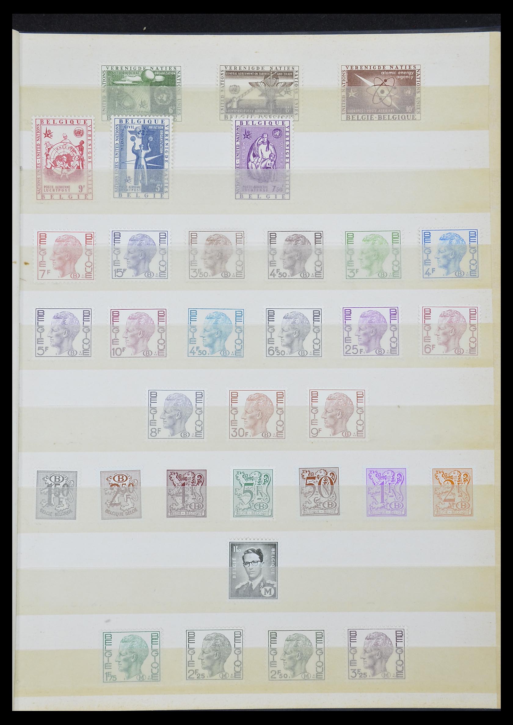 33613 028 - Stamp collection 33613 Belgium 1957-1983.
