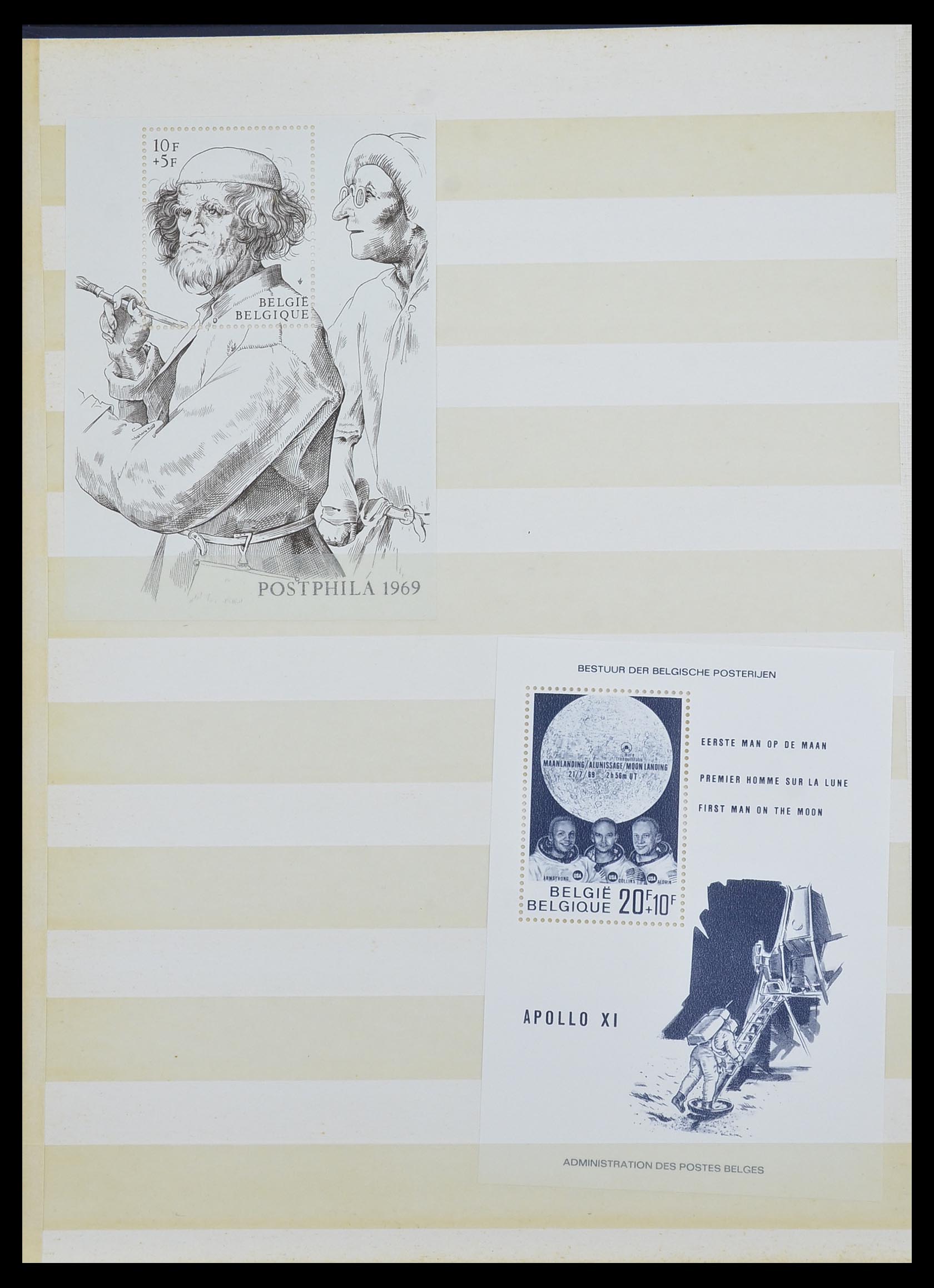 33613 038 - Postzegelverzameling 33613 België 1957-1983.