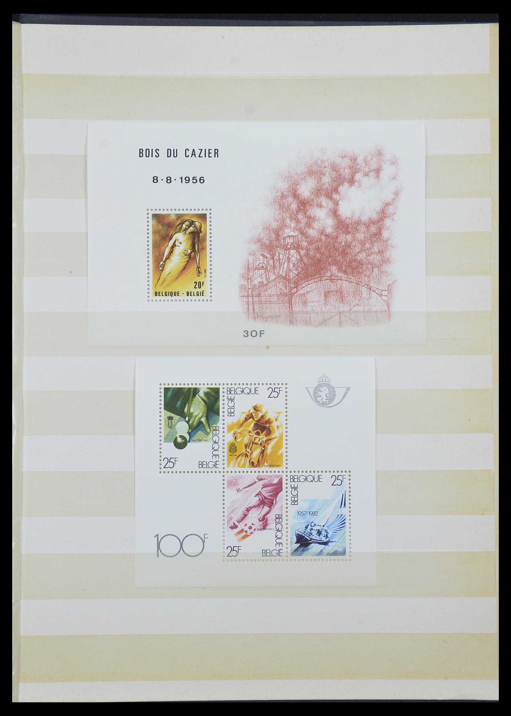 33613 042 - Stamp collection 33613 Belgium 1957-1983.