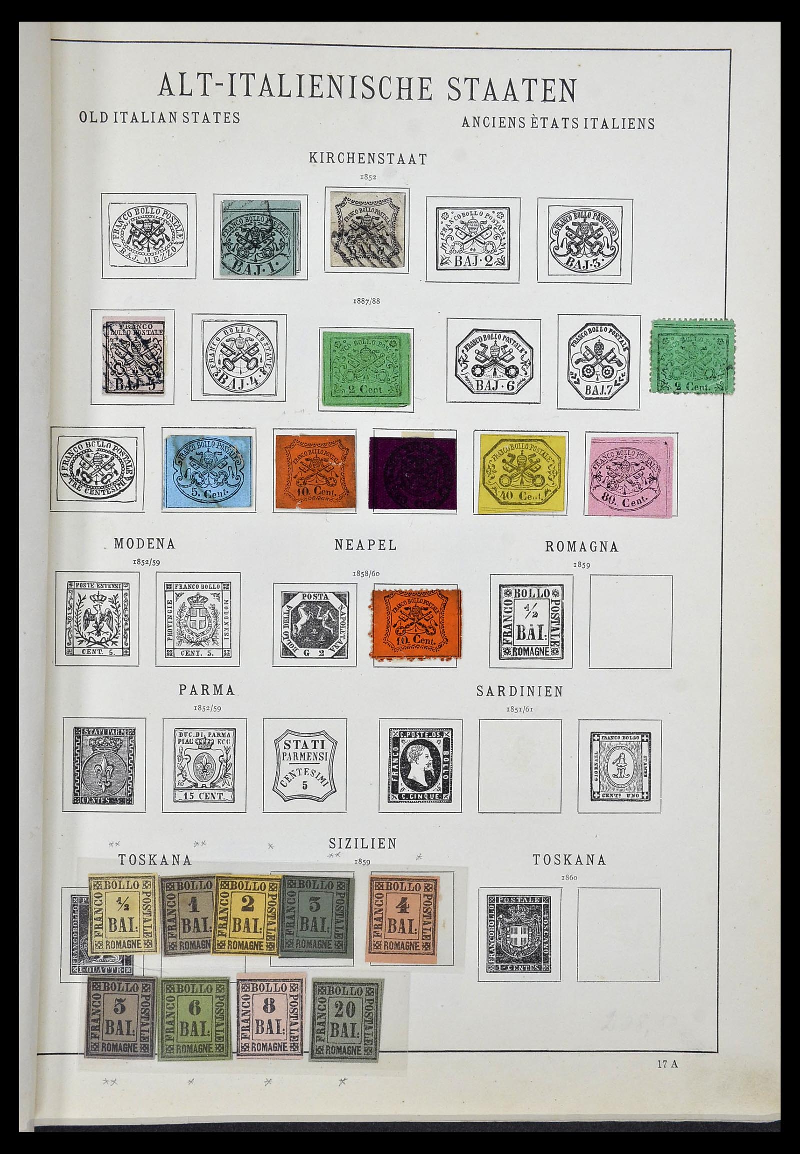 33619 001 - Postzegelverzameling 33619 Italiaanse gebieden/bezetting/koloniën 187