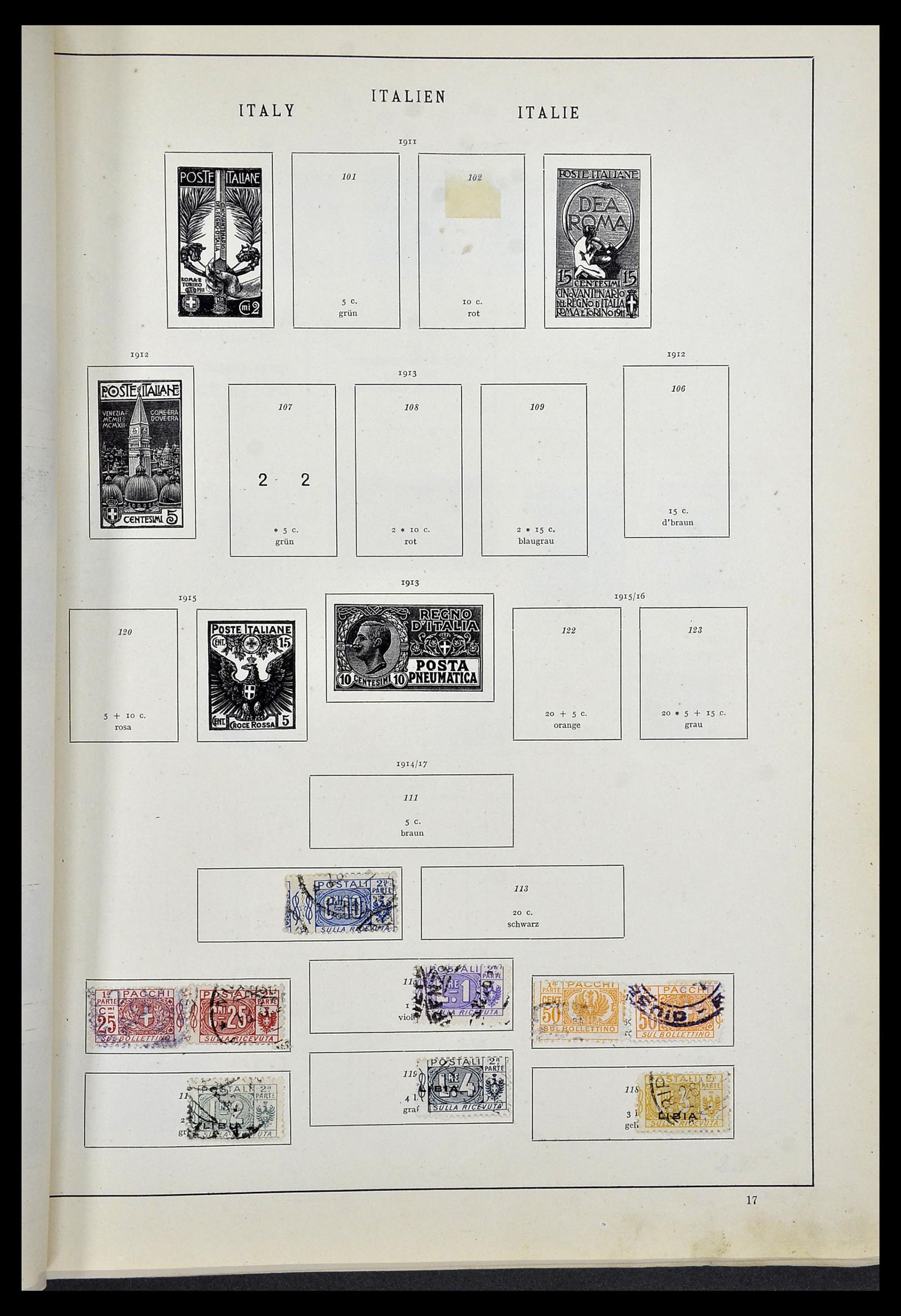 33619 006 - Postzegelverzameling 33619 Italiaanse gebieden/bezetting/koloniën 187