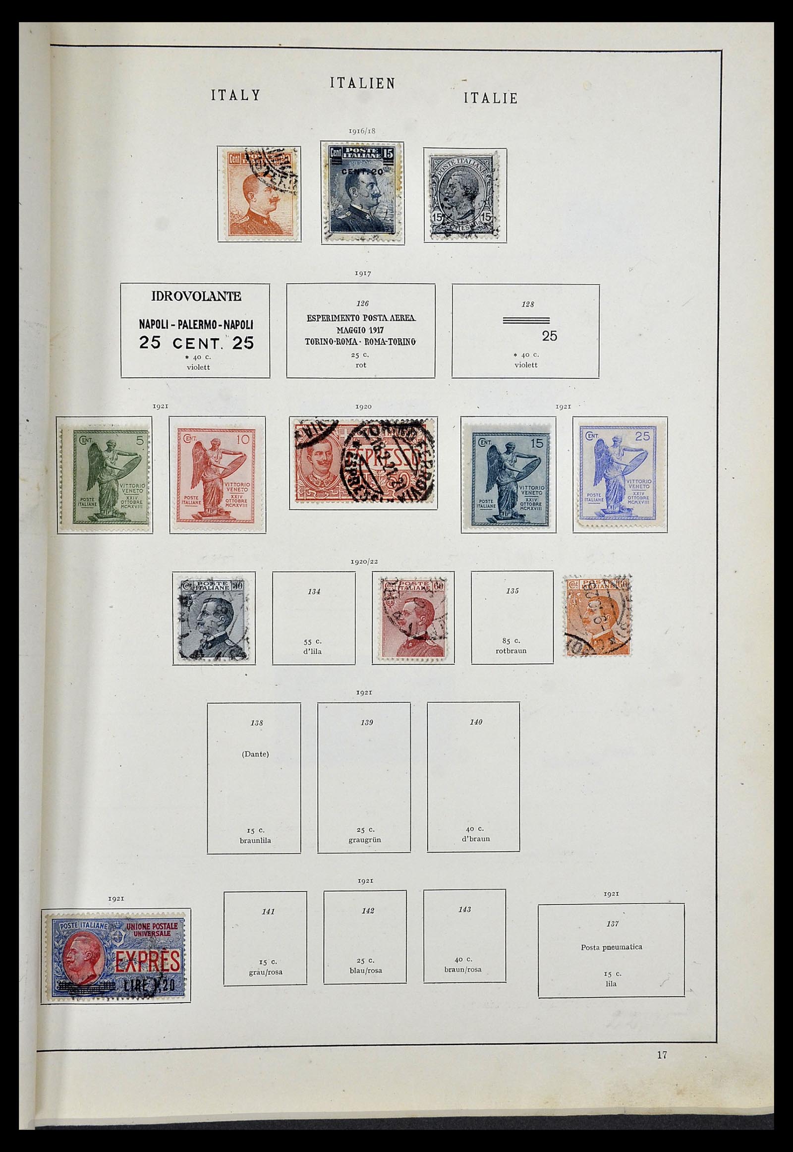 33619 007 - Postzegelverzameling 33619 Italiaanse gebieden/bezetting/koloniën 187