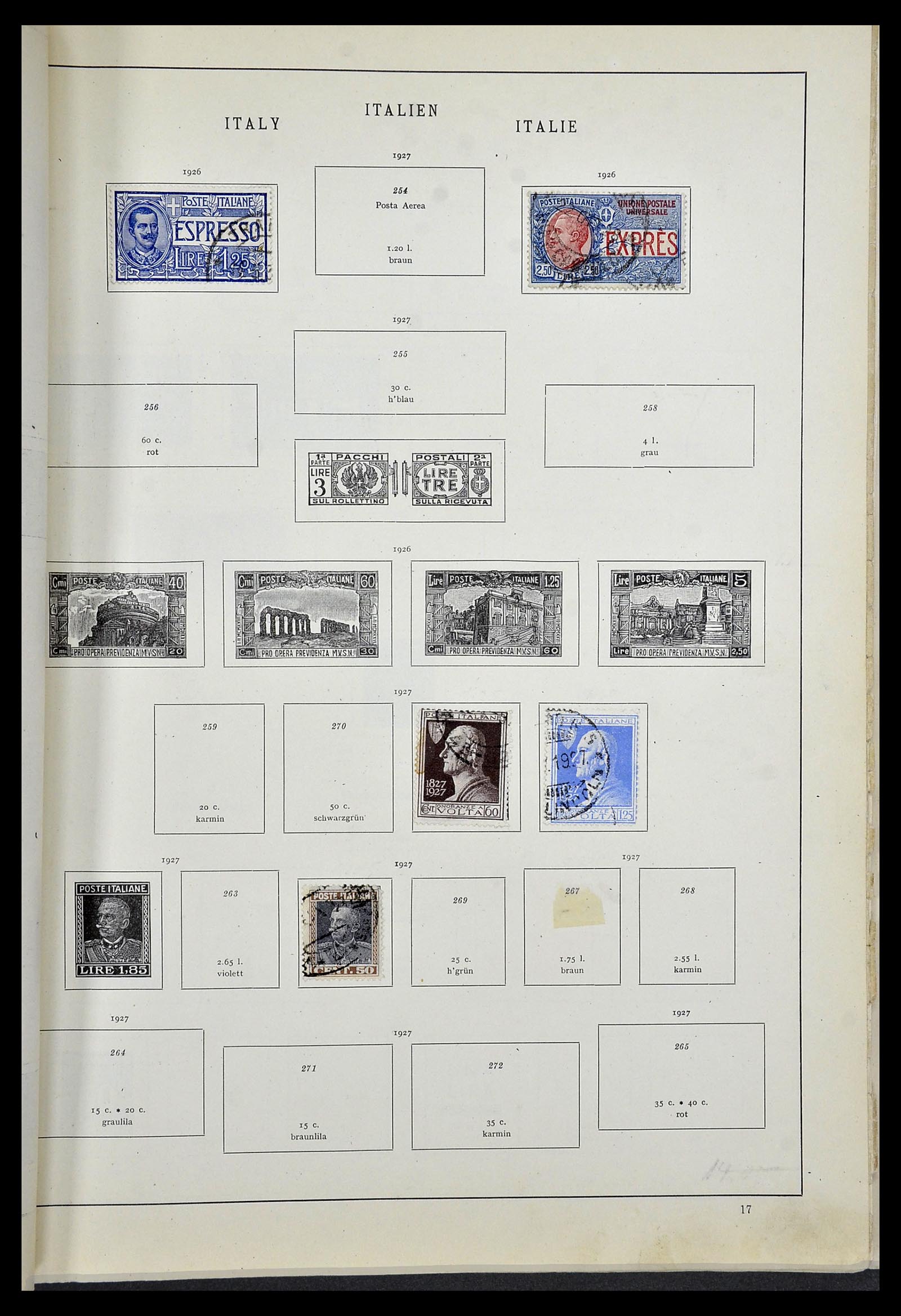 33619 012 - Postzegelverzameling 33619 Italiaanse gebieden/bezetting/koloniën 187