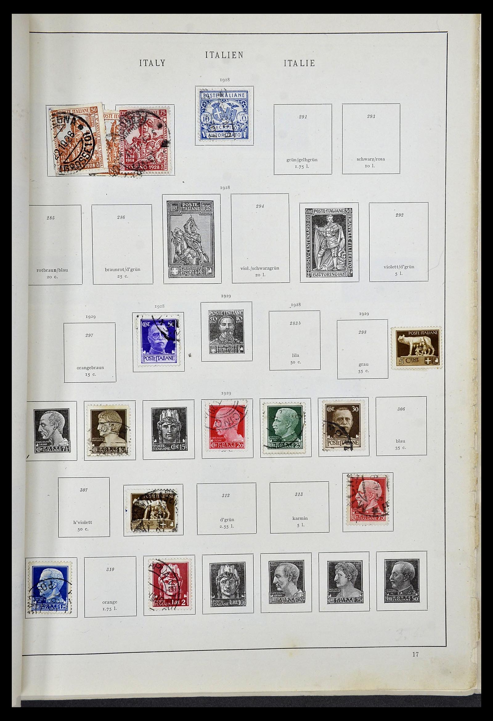 33619 014 - Postzegelverzameling 33619 Italiaanse gebieden/bezetting/koloniën 187