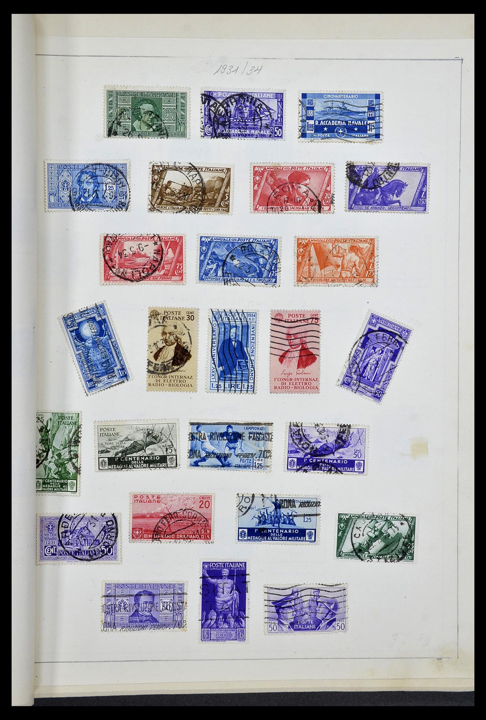 33619 017 - Postzegelverzameling 33619 Italiaanse gebieden/bezetting/koloniën 187