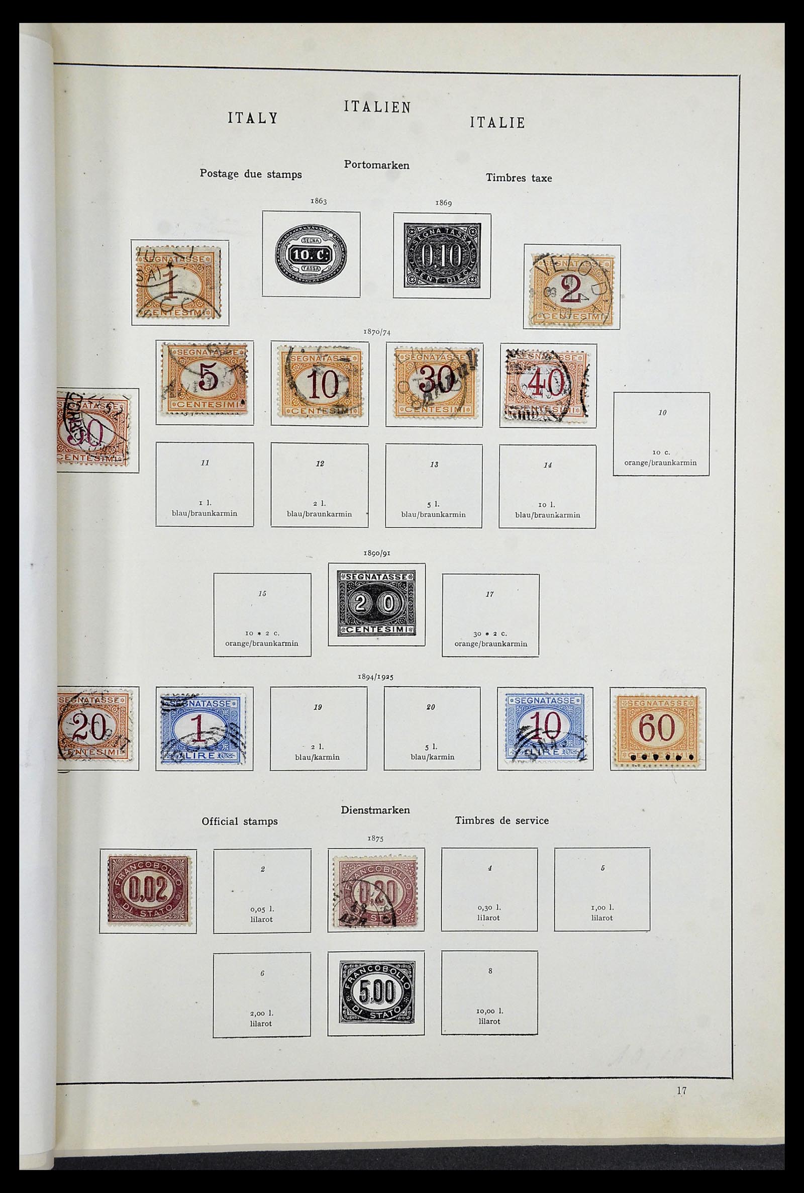 33619 018 - Stamp collection 33619 Italian territories/occupation/colonies 1874-1945