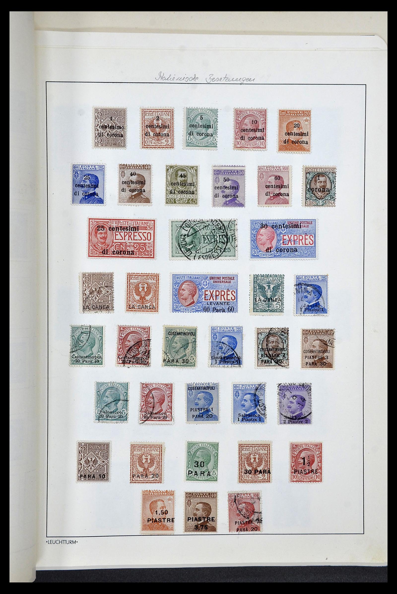 33619 020 - Postzegelverzameling 33619 Italiaanse gebieden/bezetting/koloniën 187