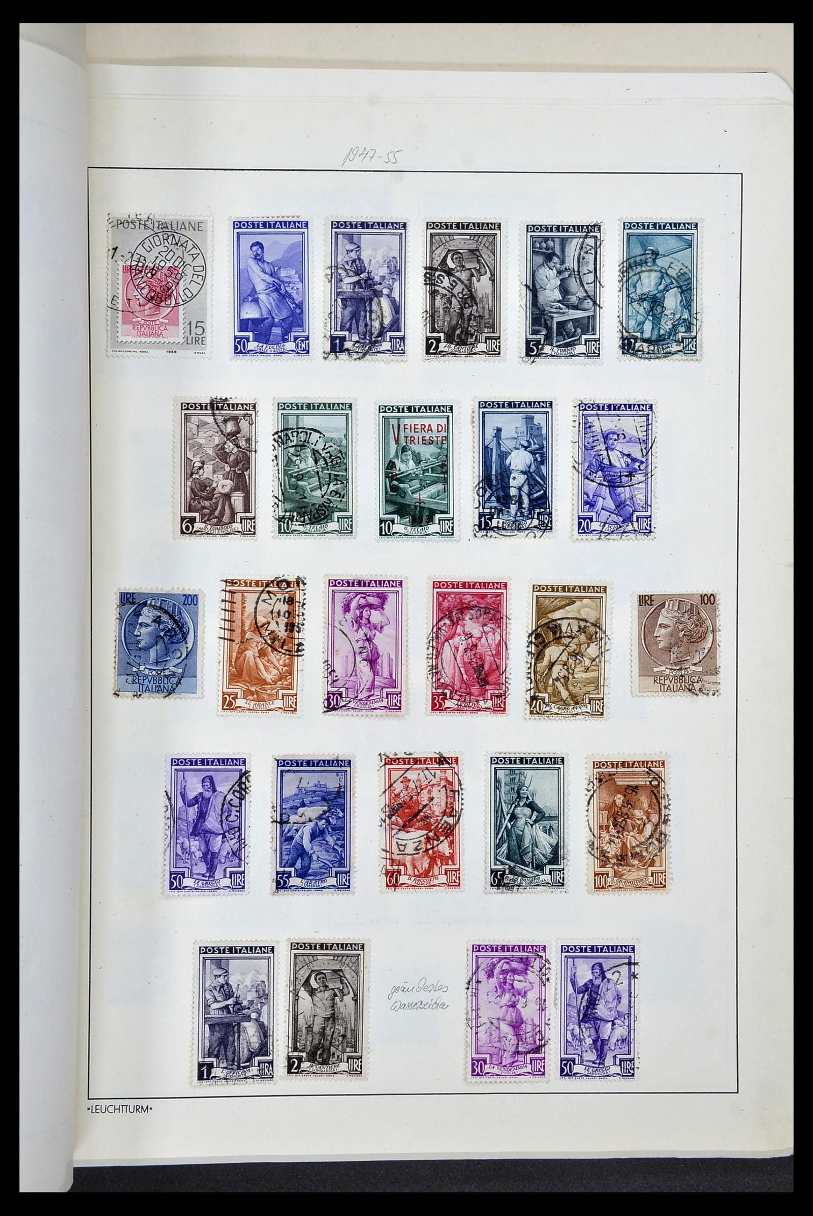 33619 021 - Postzegelverzameling 33619 Italiaanse gebieden/bezetting/koloniën 187