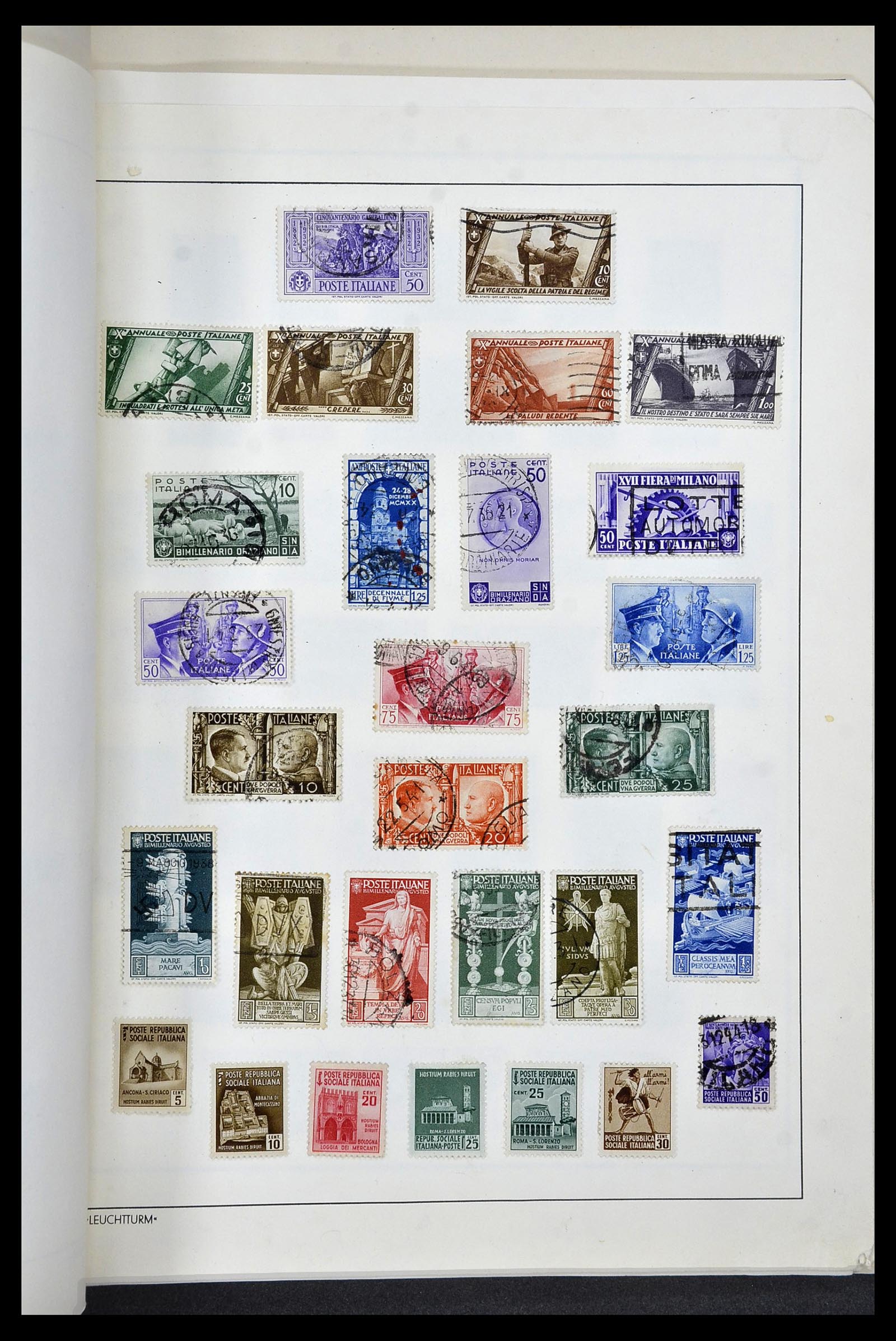 33619 022 - Postzegelverzameling 33619 Italiaanse gebieden/bezetting/koloniën 187