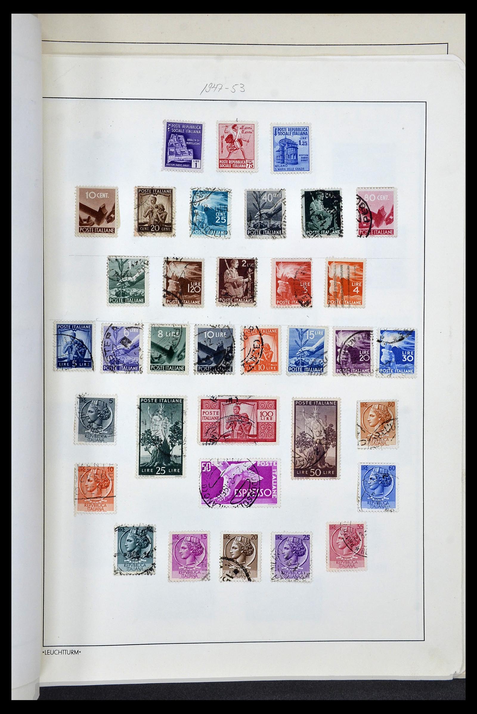 33619 024 - Postzegelverzameling 33619 Italiaanse gebieden/bezetting/koloniën 187
