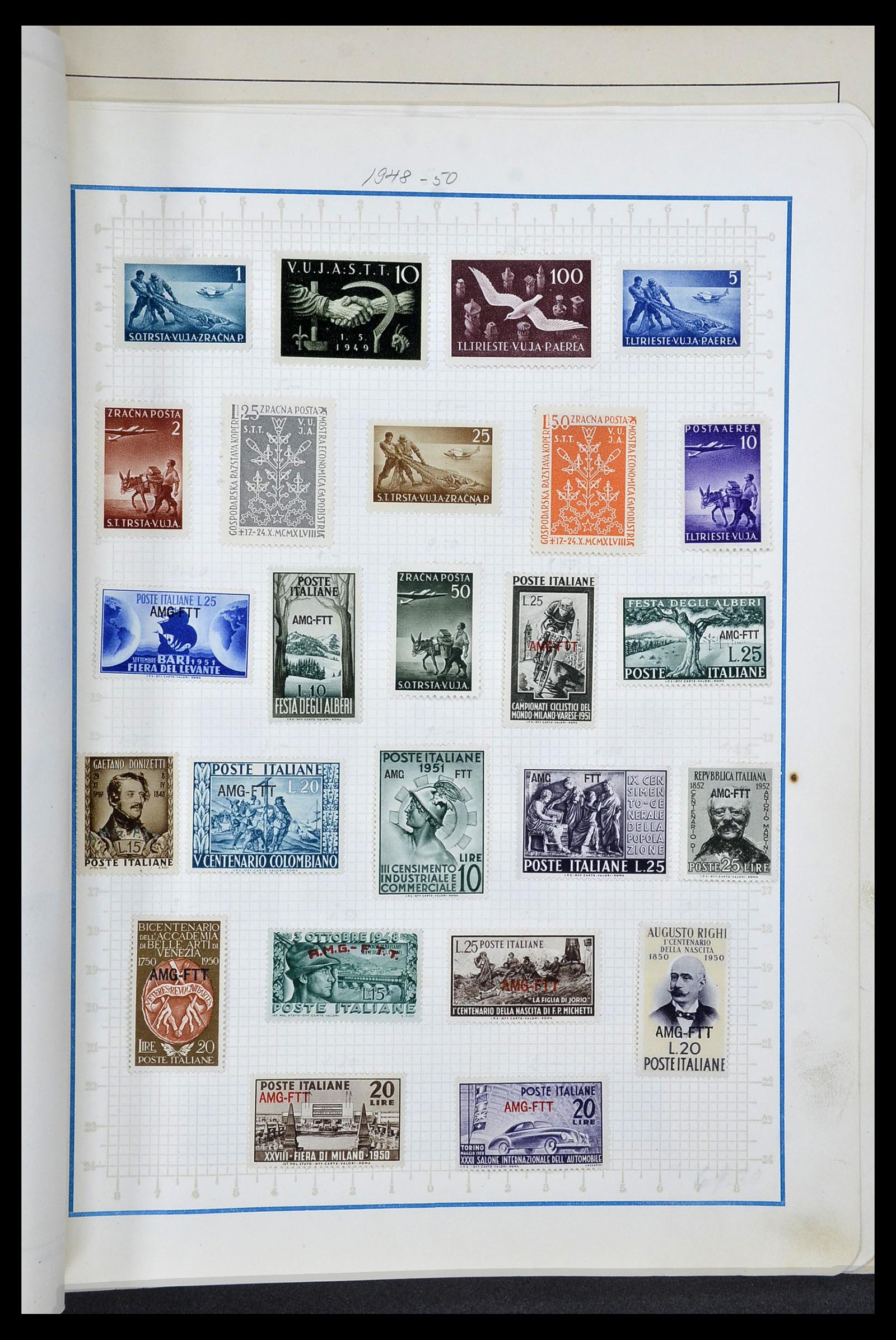 33619 025 - Postzegelverzameling 33619 Italiaanse gebieden/bezetting/koloniën 187