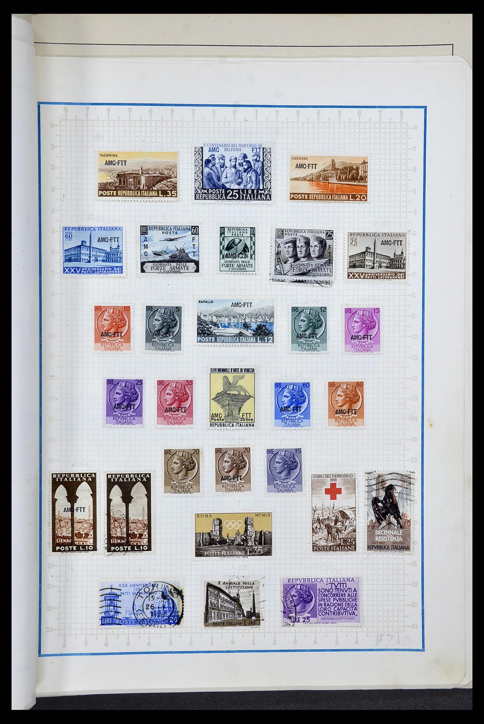 33619 026 - Postzegelverzameling 33619 Italiaanse gebieden/bezetting/koloniën 187