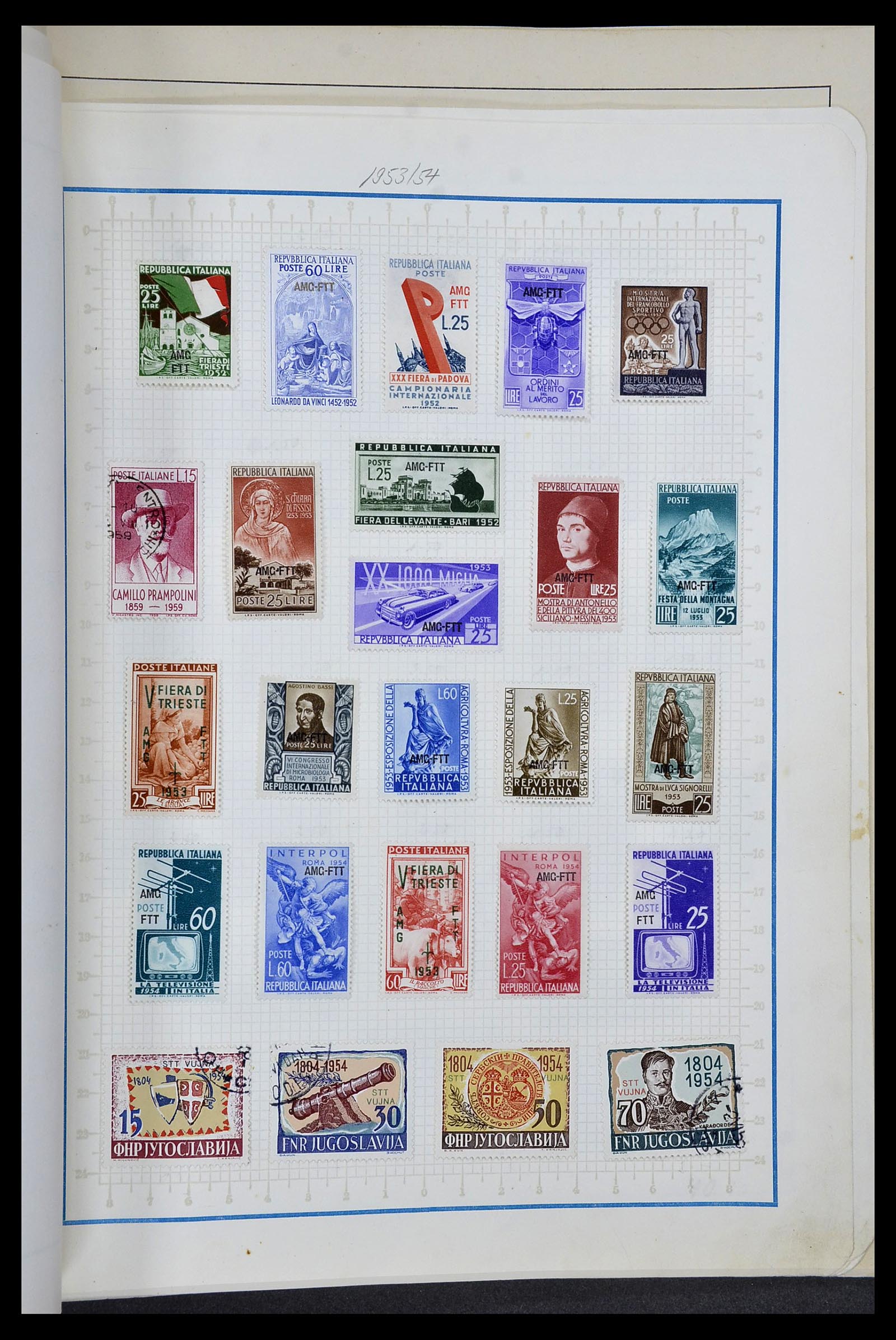 33619 029 - Postzegelverzameling 33619 Italiaanse gebieden/bezetting/koloniën 187