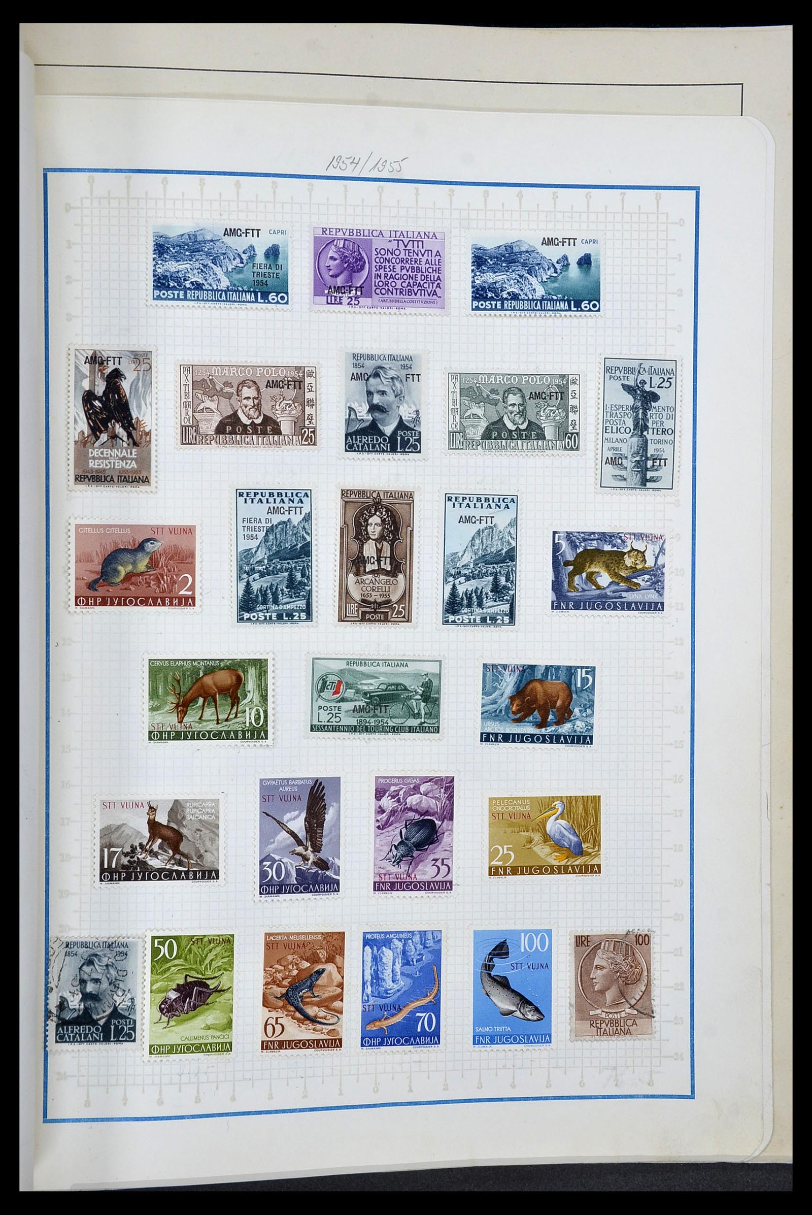 33619 031 - Postzegelverzameling 33619 Italiaanse gebieden/bezetting/koloniën 187