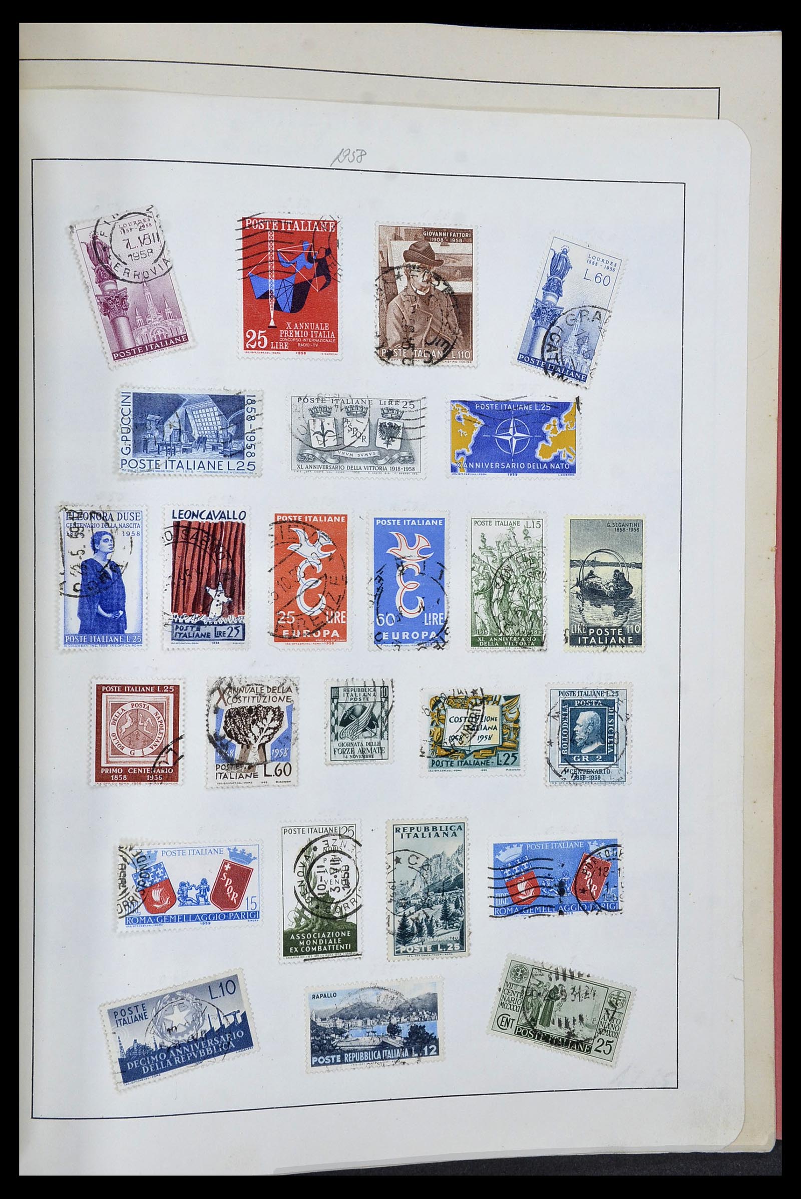 33619 033 - Postzegelverzameling 33619 Italiaanse gebieden/bezetting/koloniën 187