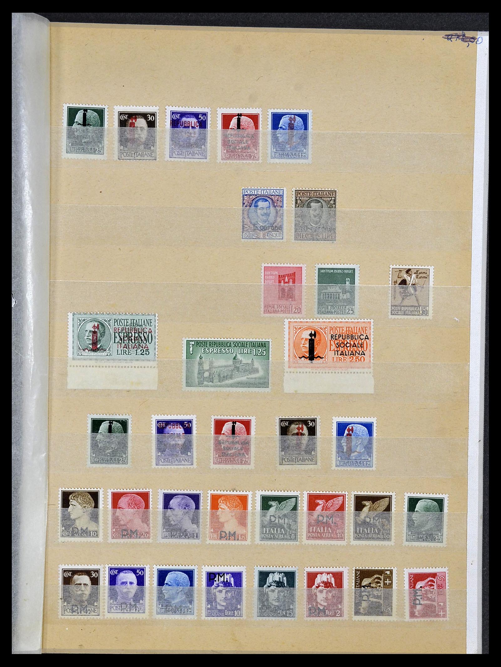 33619 040 - Postzegelverzameling 33619 Italiaanse gebieden/bezetting/koloniën 187