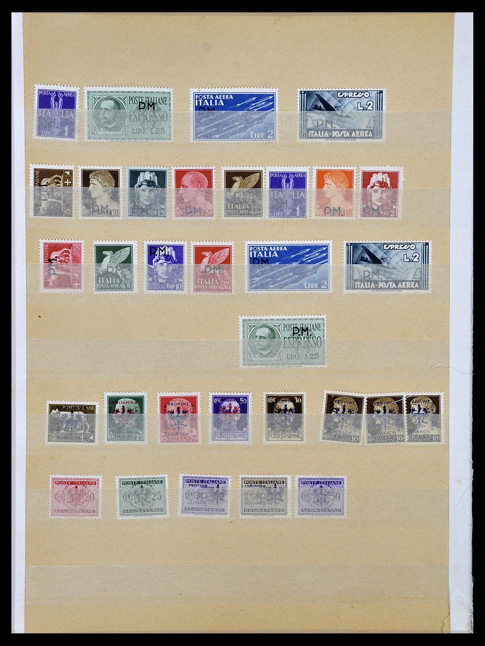 33619 041 - Stamp collection 33619 Italian territories/occupation/colonies 1874-1945