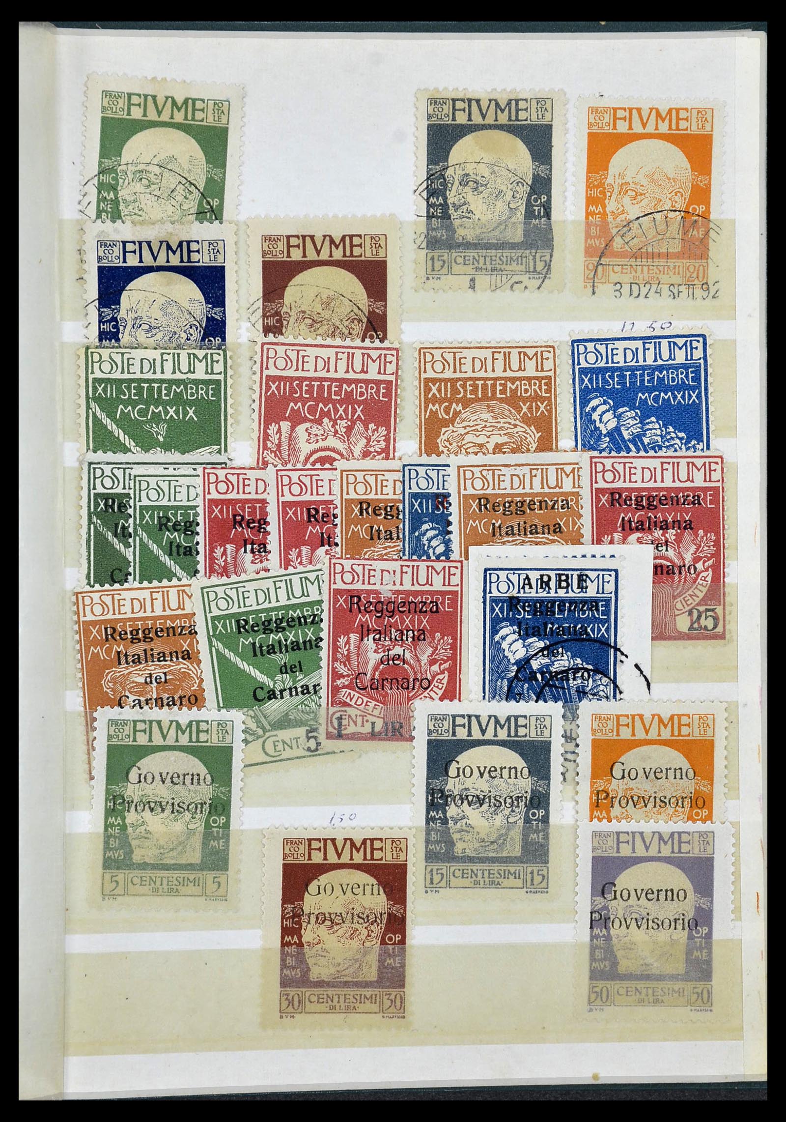 33619 049 - Postzegelverzameling 33619 Italiaanse gebieden/bezetting/koloniën 187