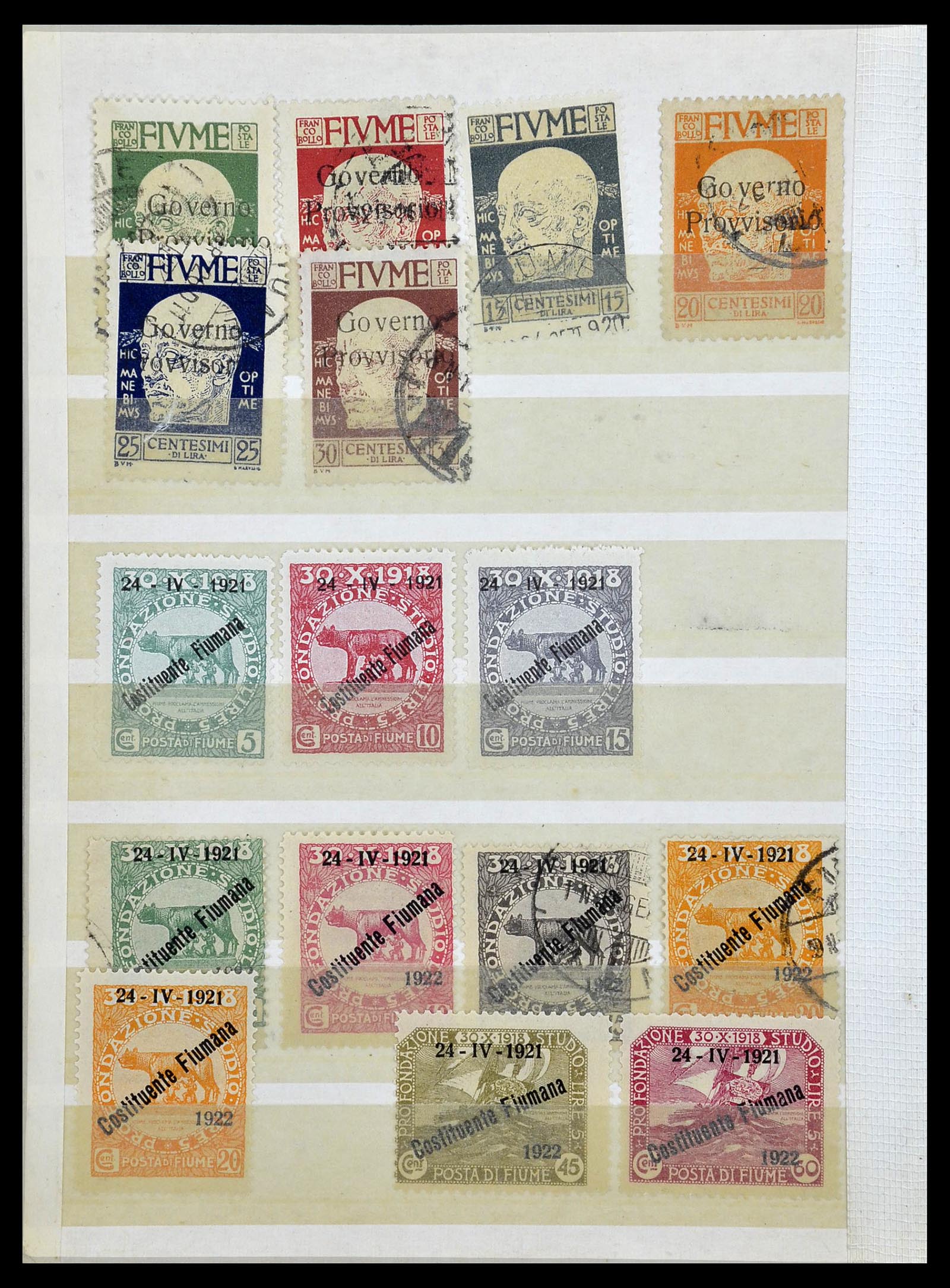 33619 050 - Stamp collection 33619 Italian territories/occupation/colonies 1874-1945