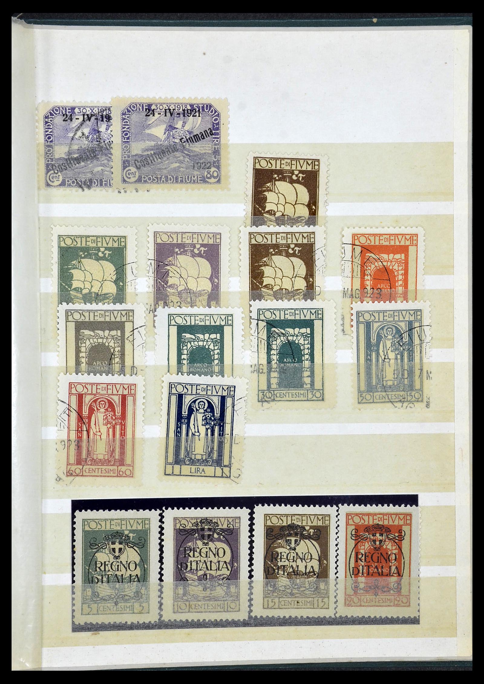 33619 051 - Postzegelverzameling 33619 Italiaanse gebieden/bezetting/koloniën 187