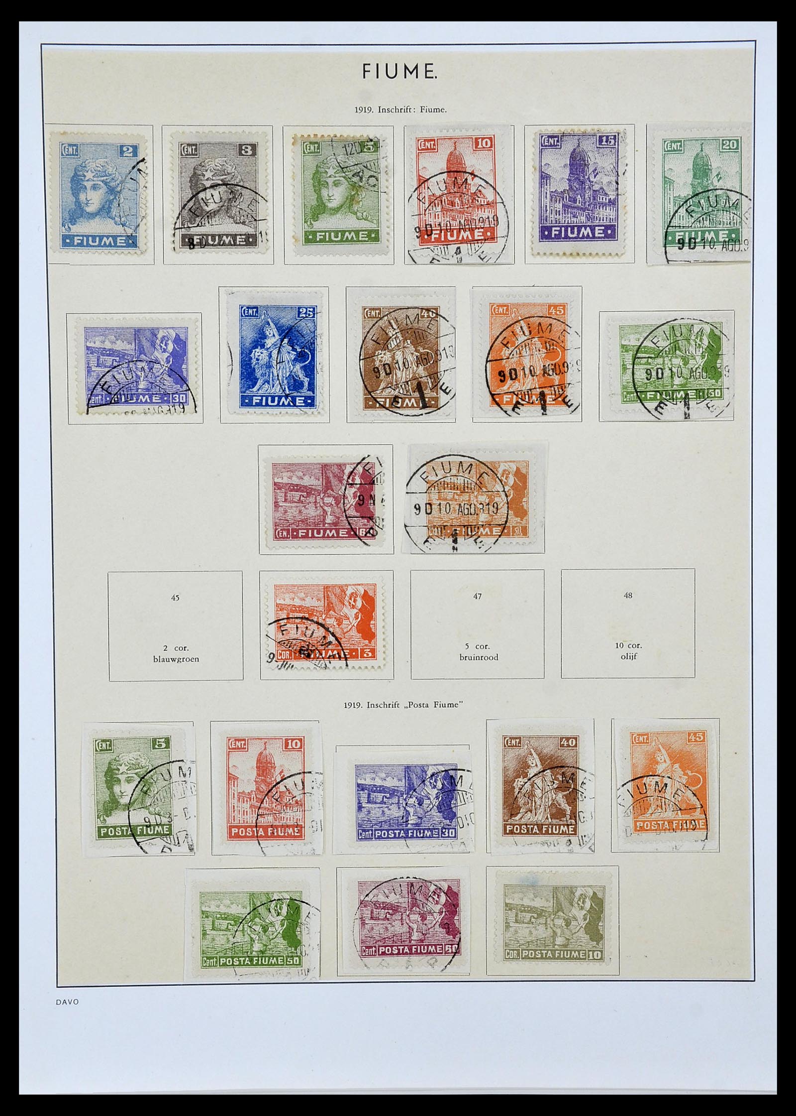 33619 060 - Postzegelverzameling 33619 Italiaanse gebieden/bezetting/koloniën 187
