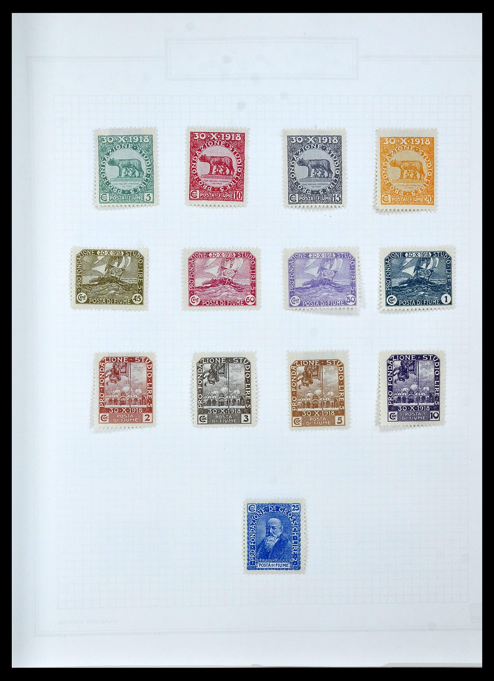 33619 076 - Postzegelverzameling 33619 Italiaanse gebieden/bezetting/koloniën 187