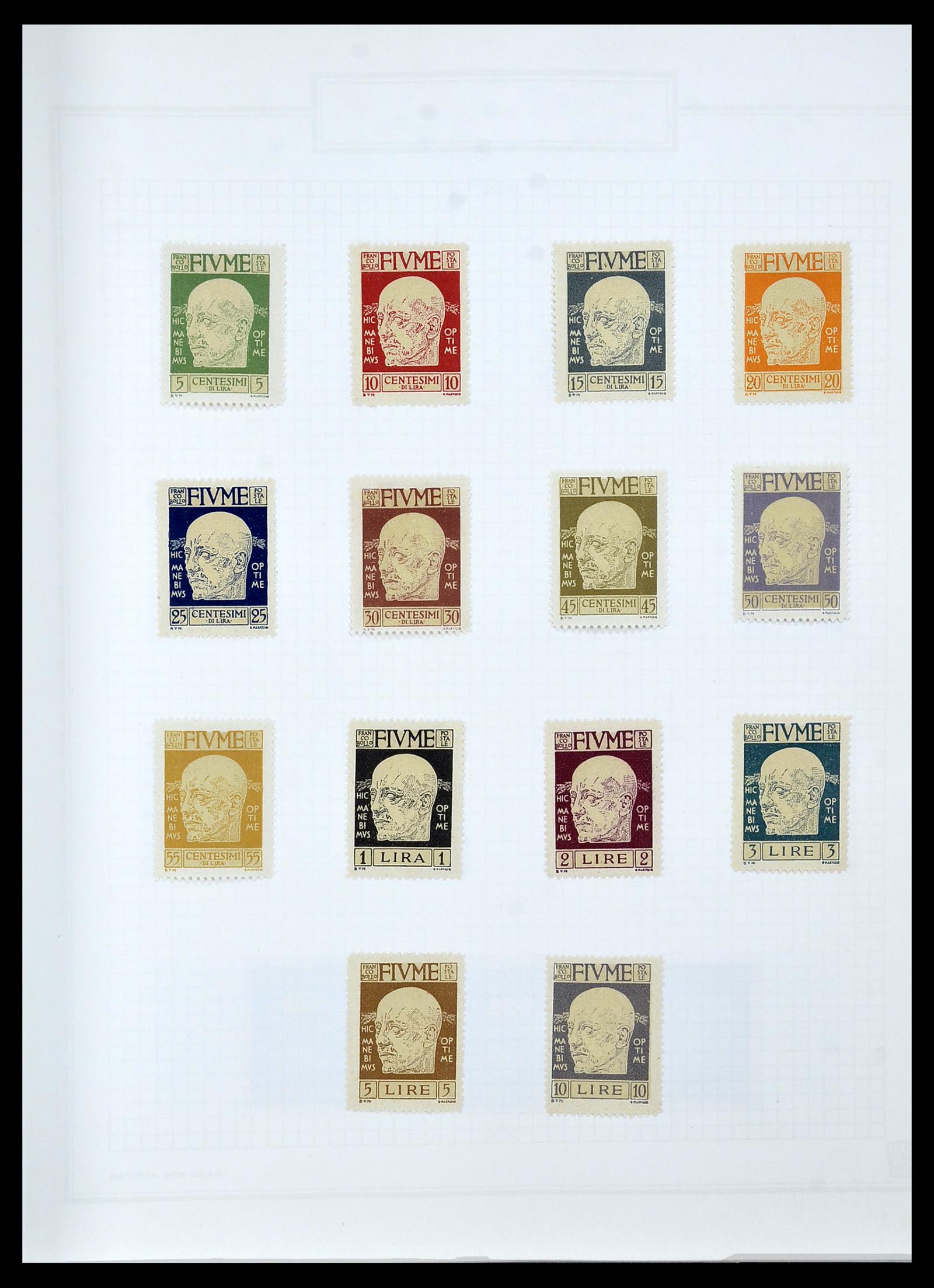 33619 079 - Postzegelverzameling 33619 Italiaanse gebieden/bezetting/koloniën 187