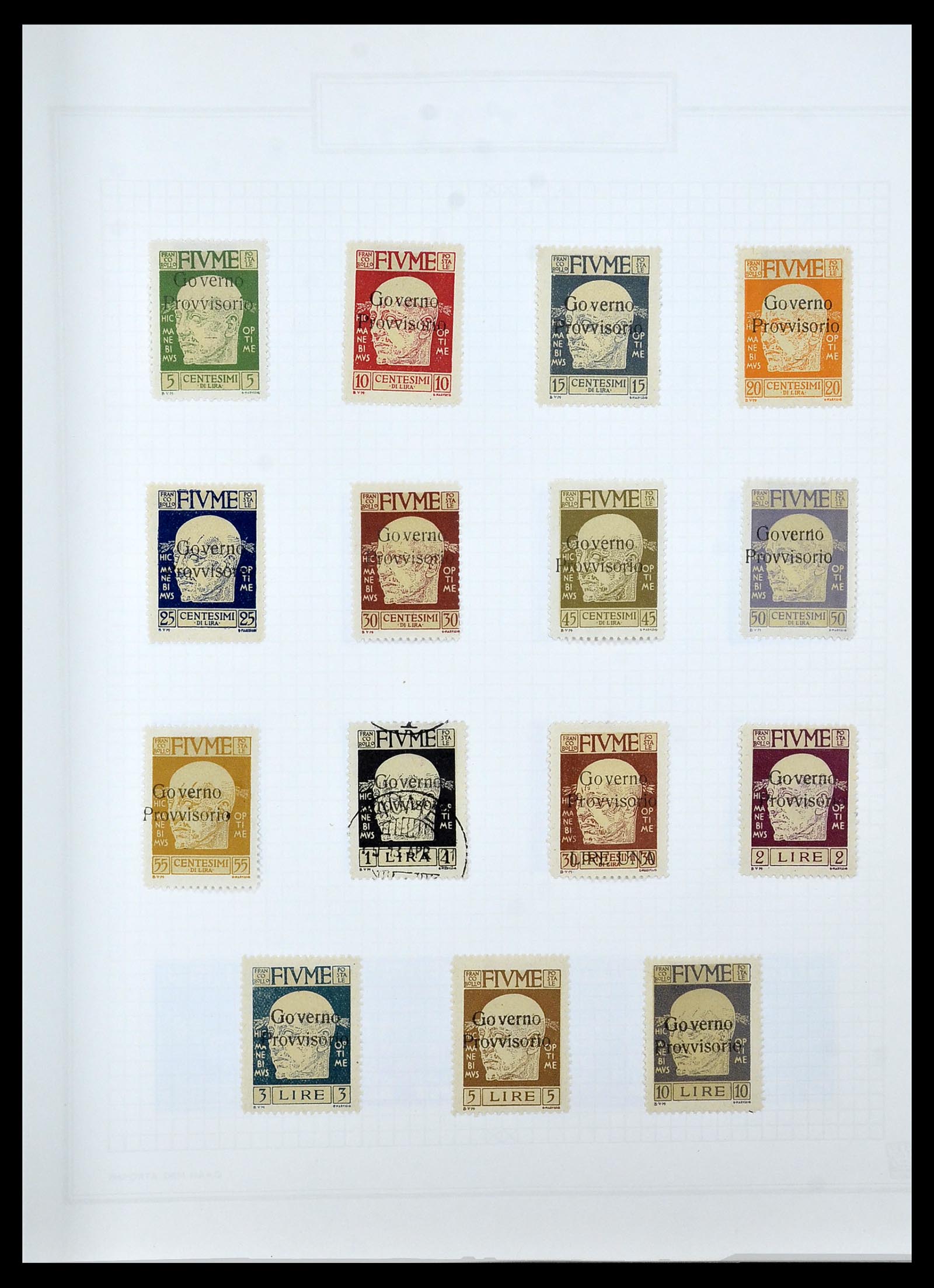 33619 080 - Postzegelverzameling 33619 Italiaanse gebieden/bezetting/koloniën 187