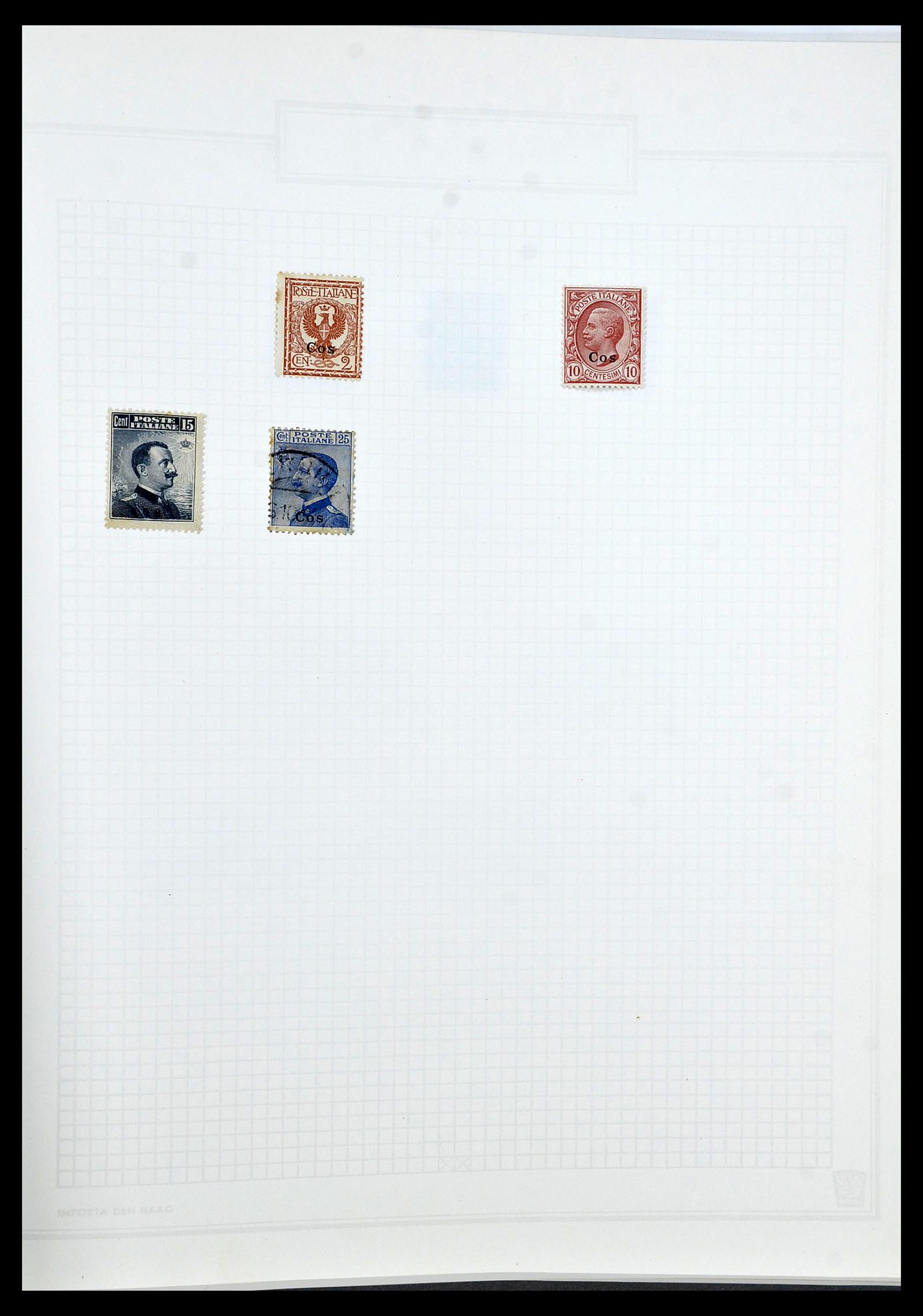 33619 101 - Postzegelverzameling 33619 Italiaanse gebieden/bezetting/koloniën 187