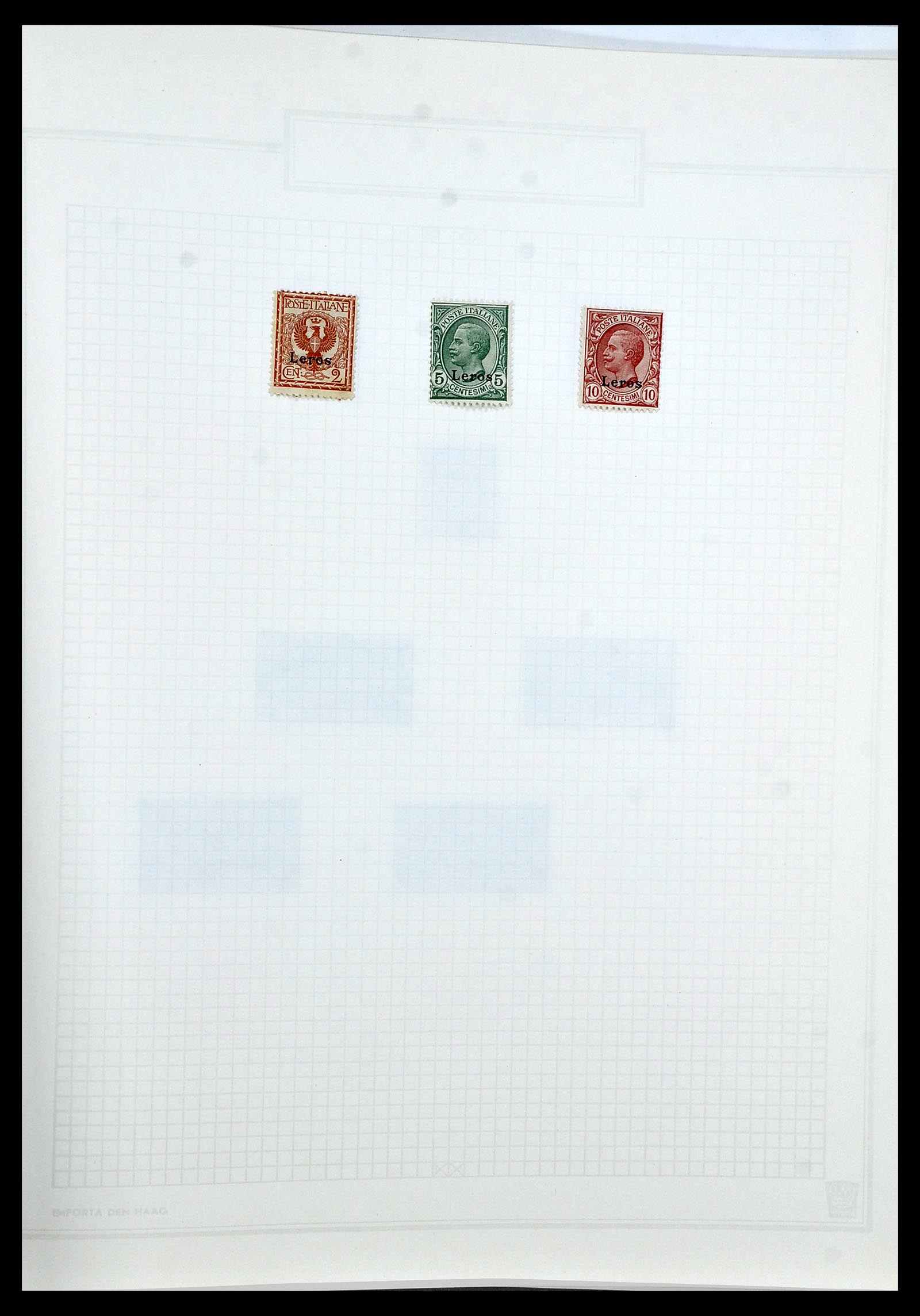 33619 102 - Postzegelverzameling 33619 Italiaanse gebieden/bezetting/koloniën 187